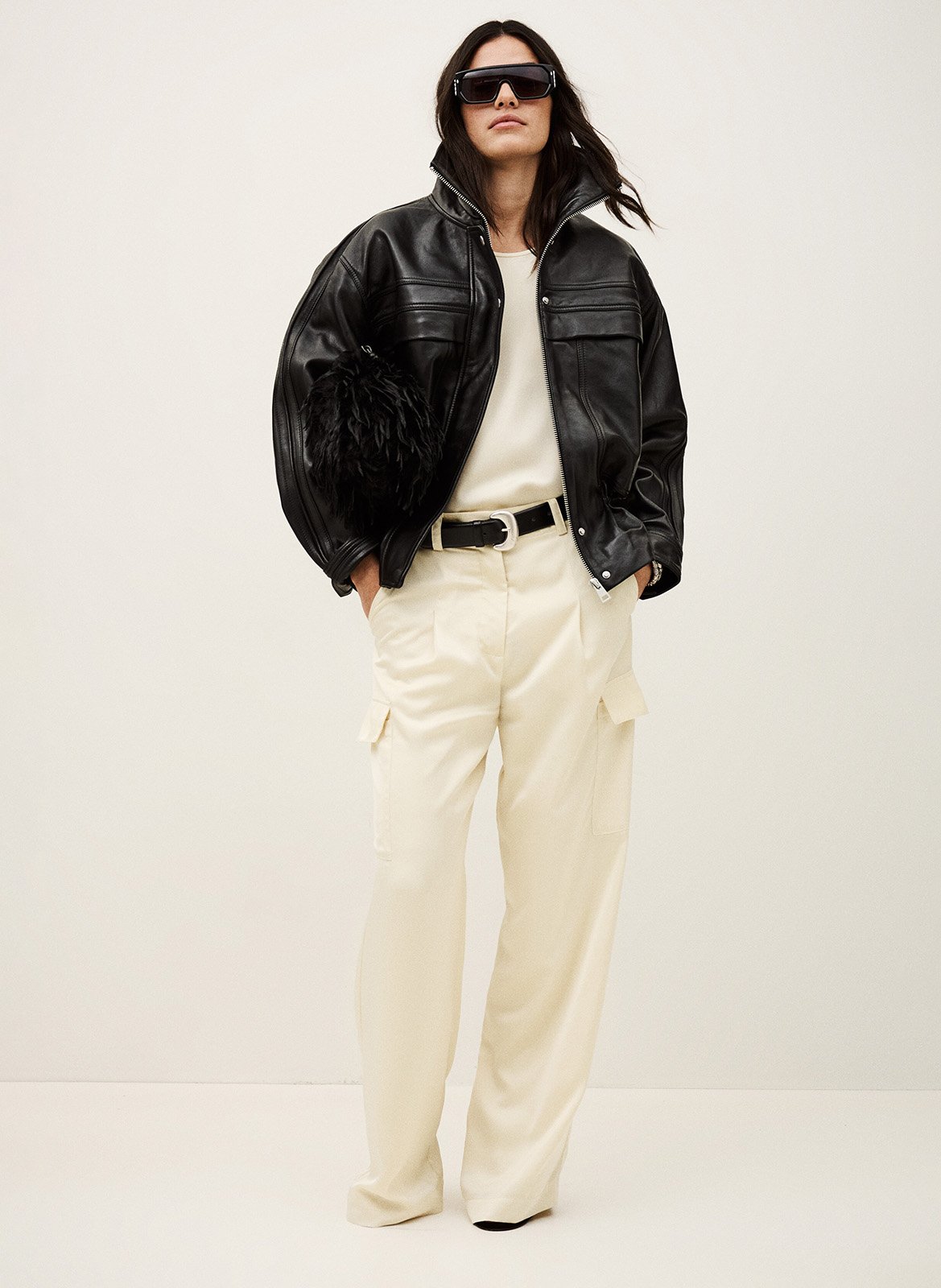 Cargobroek BA&SH Beige