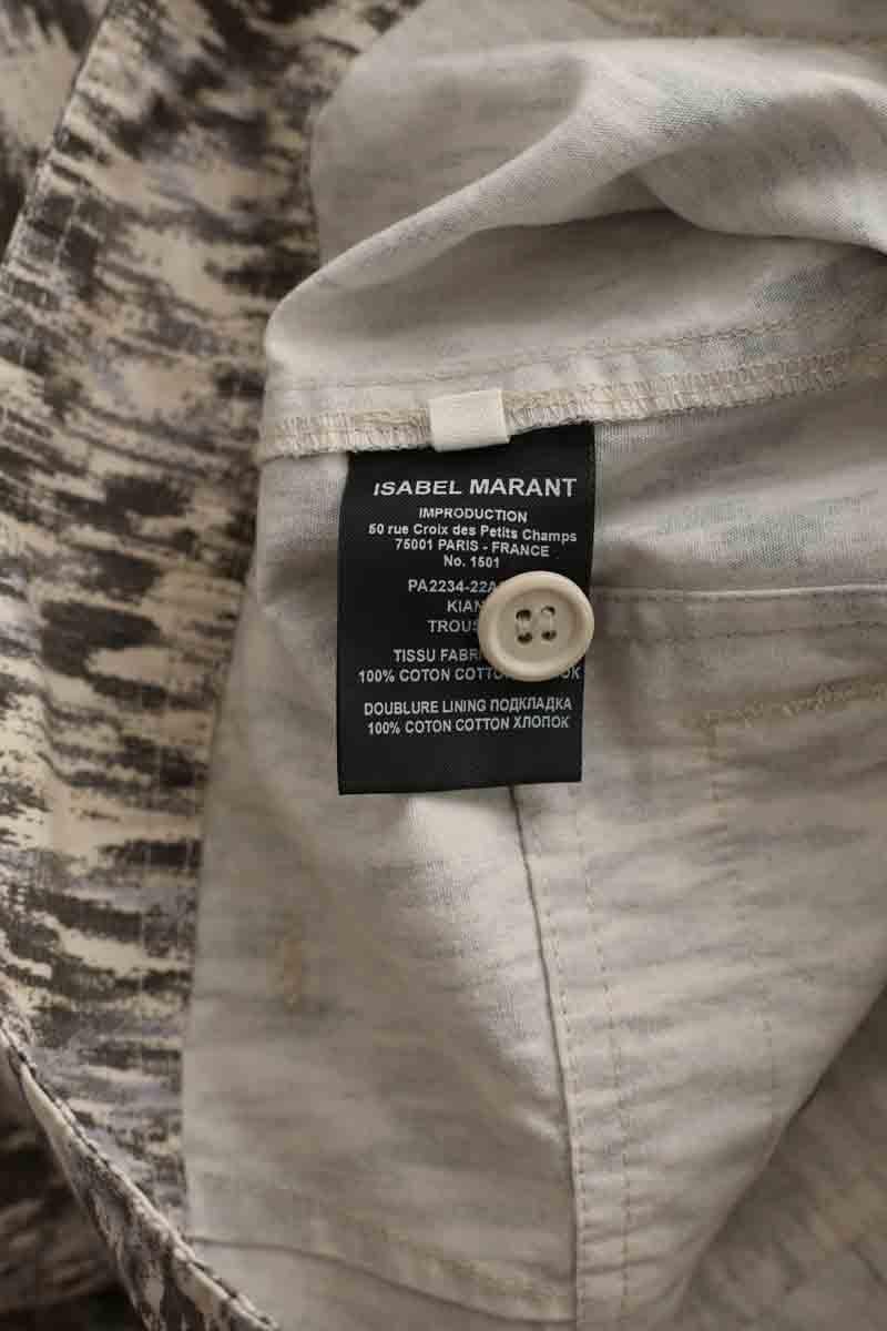 Carrot trousers ISABEL MARANT ÉTOILE - SECONDE MAIN Grey