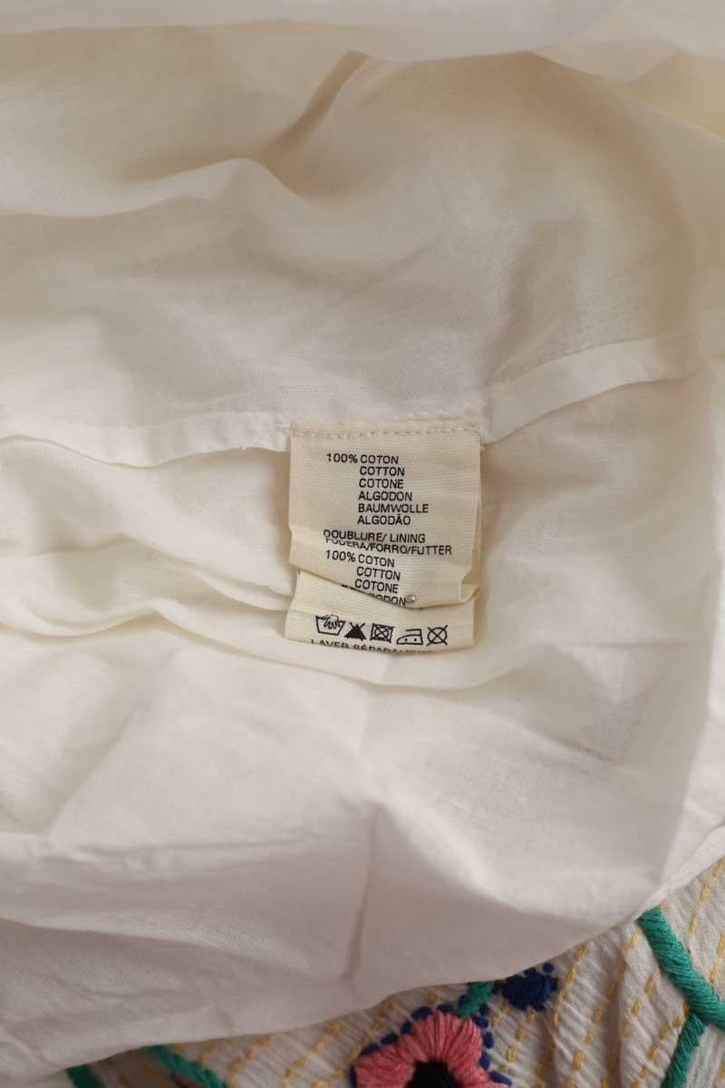 Robe ANTIK BATIK - Seconde Main Blanc