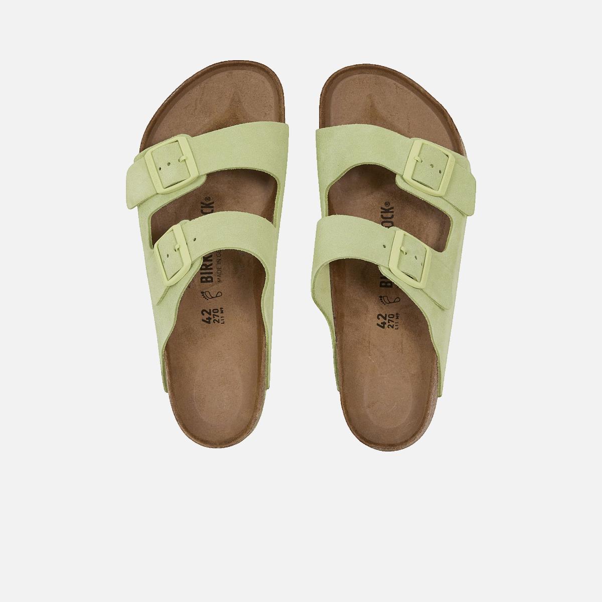 Arizona flat sandals BIRKENSTOCK Green