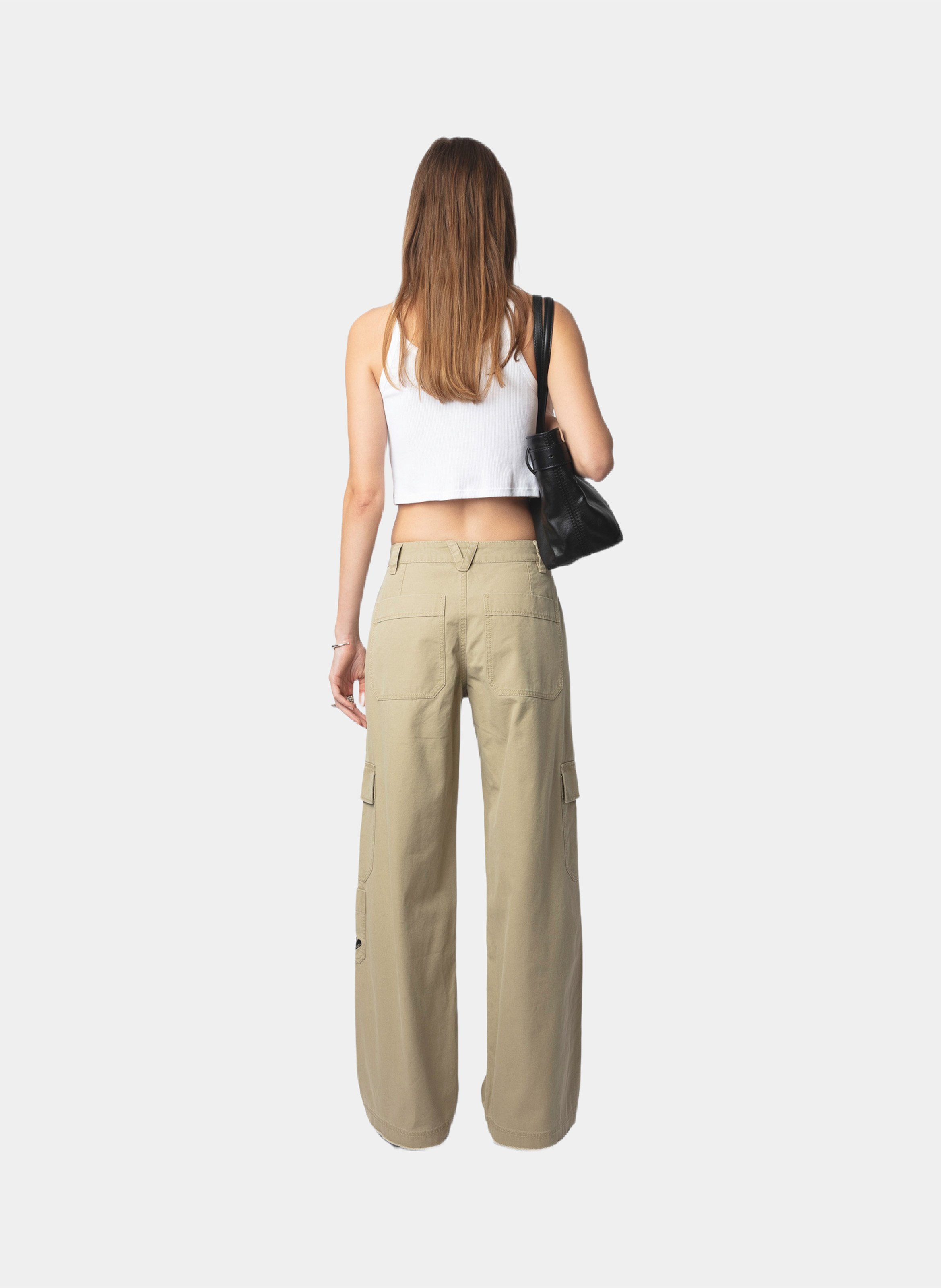 Pantalon cargo en coton  ZADIG&VOLTAIRE Beige
