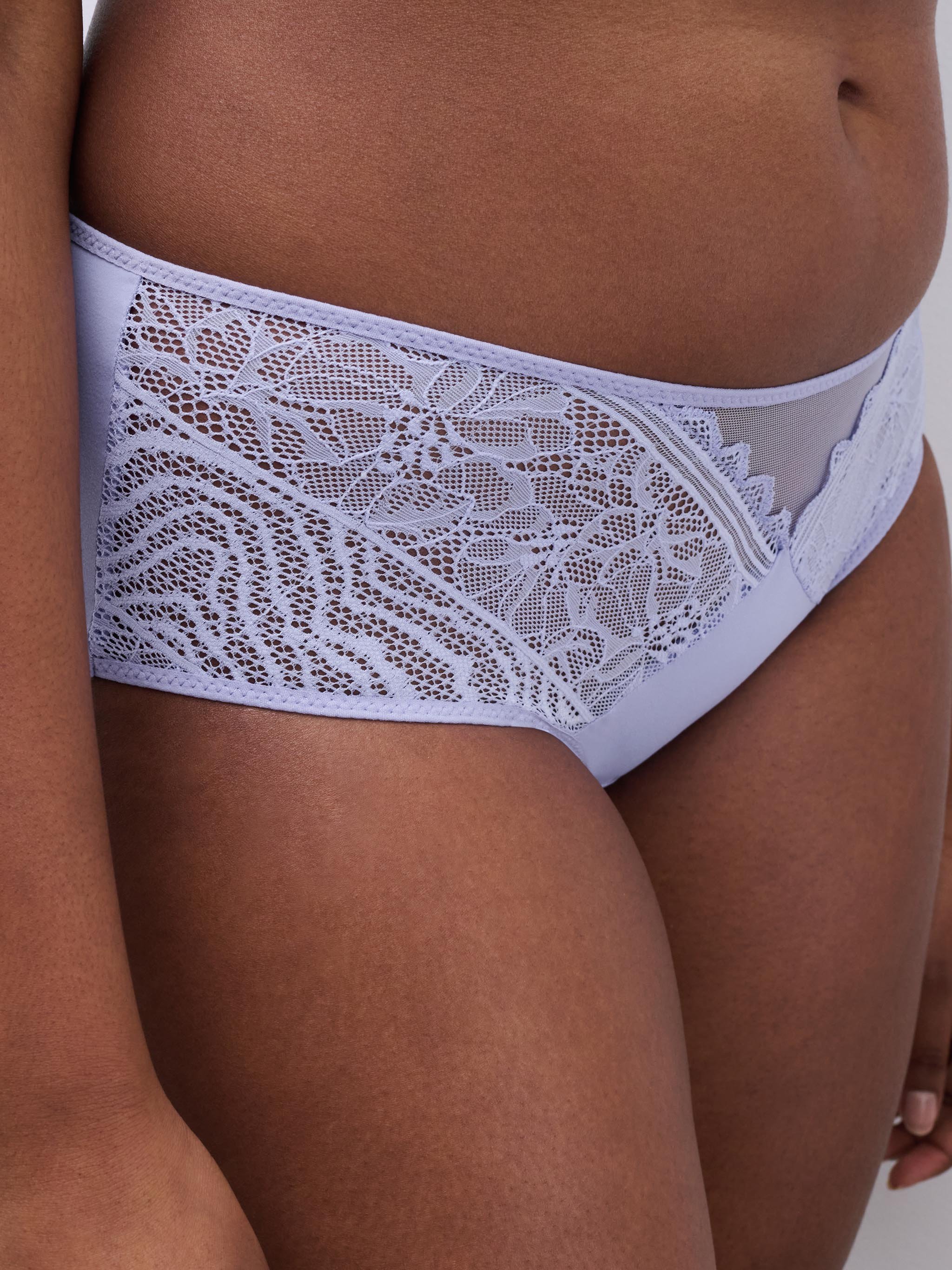 Lace boy shorts CHANTELLE Purple