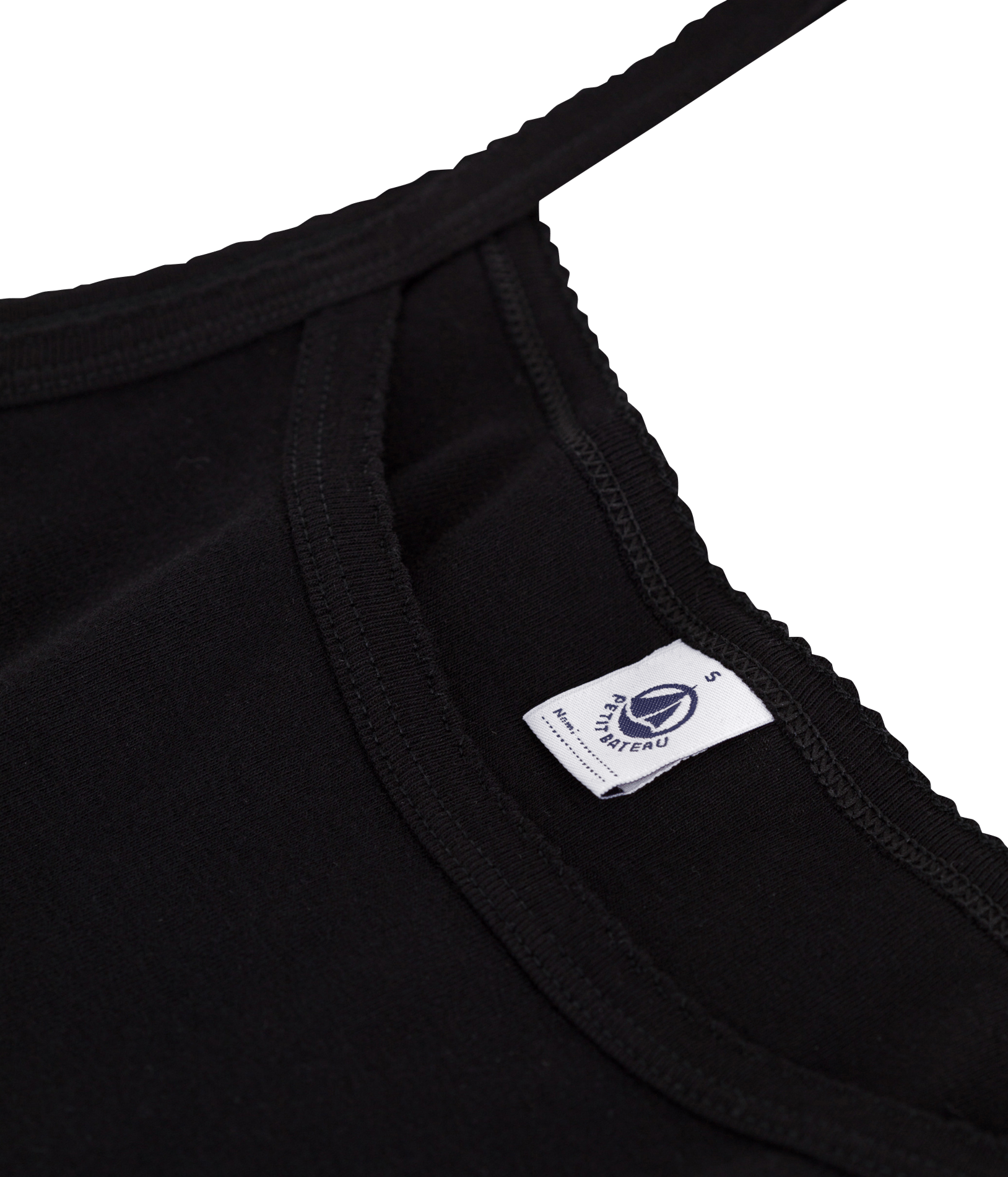 Débardeur en coton PETIT BATEAU Noir