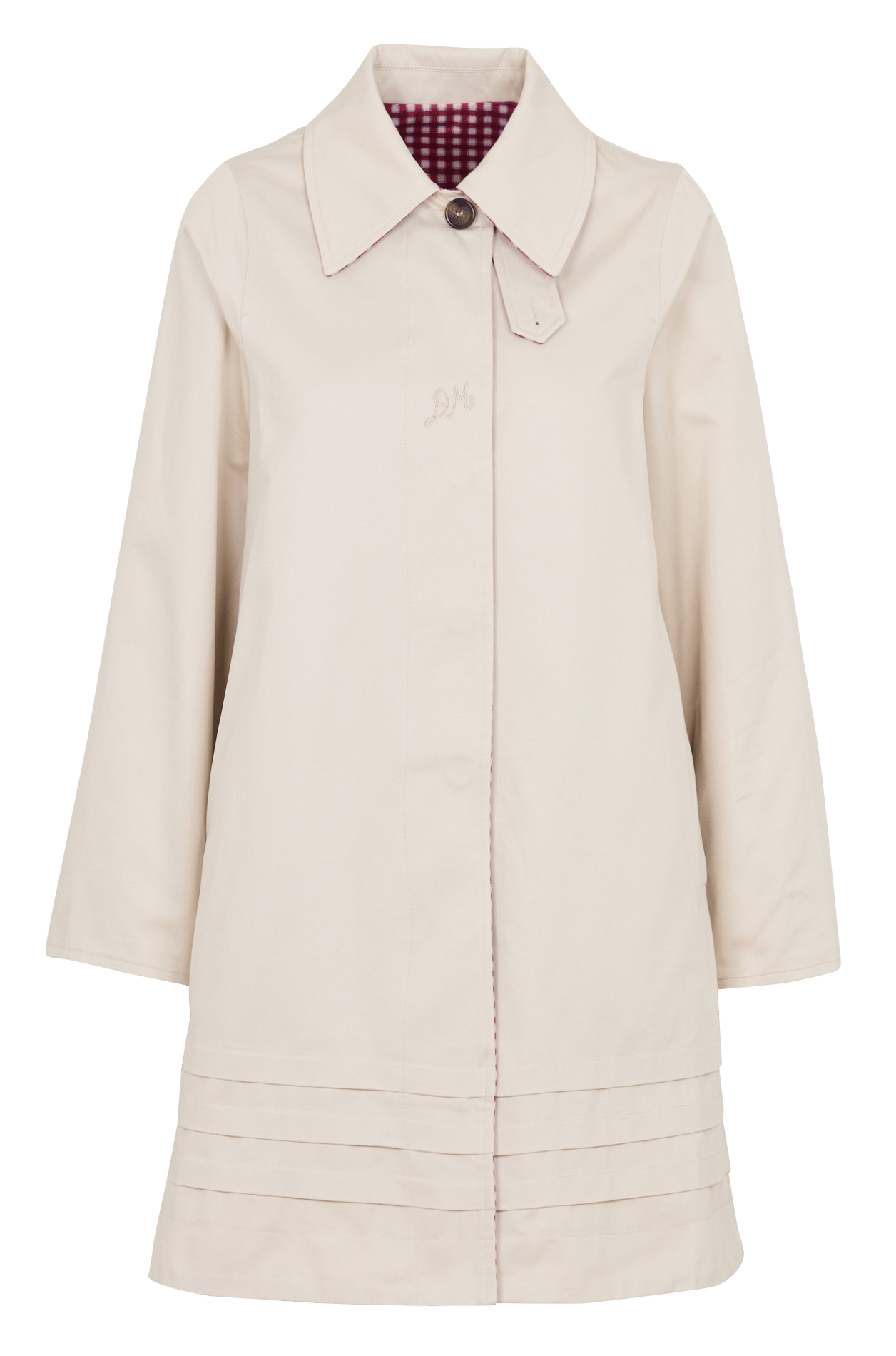 Trench évasé réversible  DAMSON MADDER Rouge
