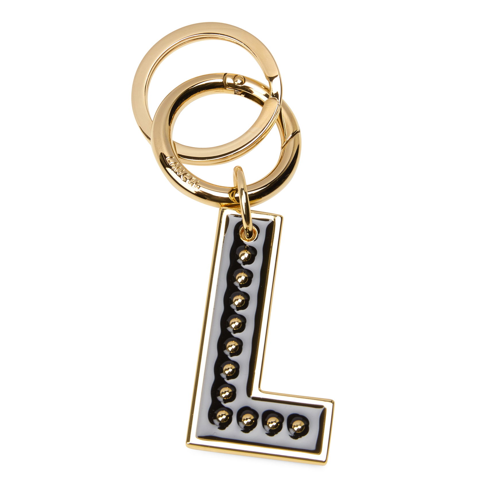 Bag Charm "L" LANCEL Black