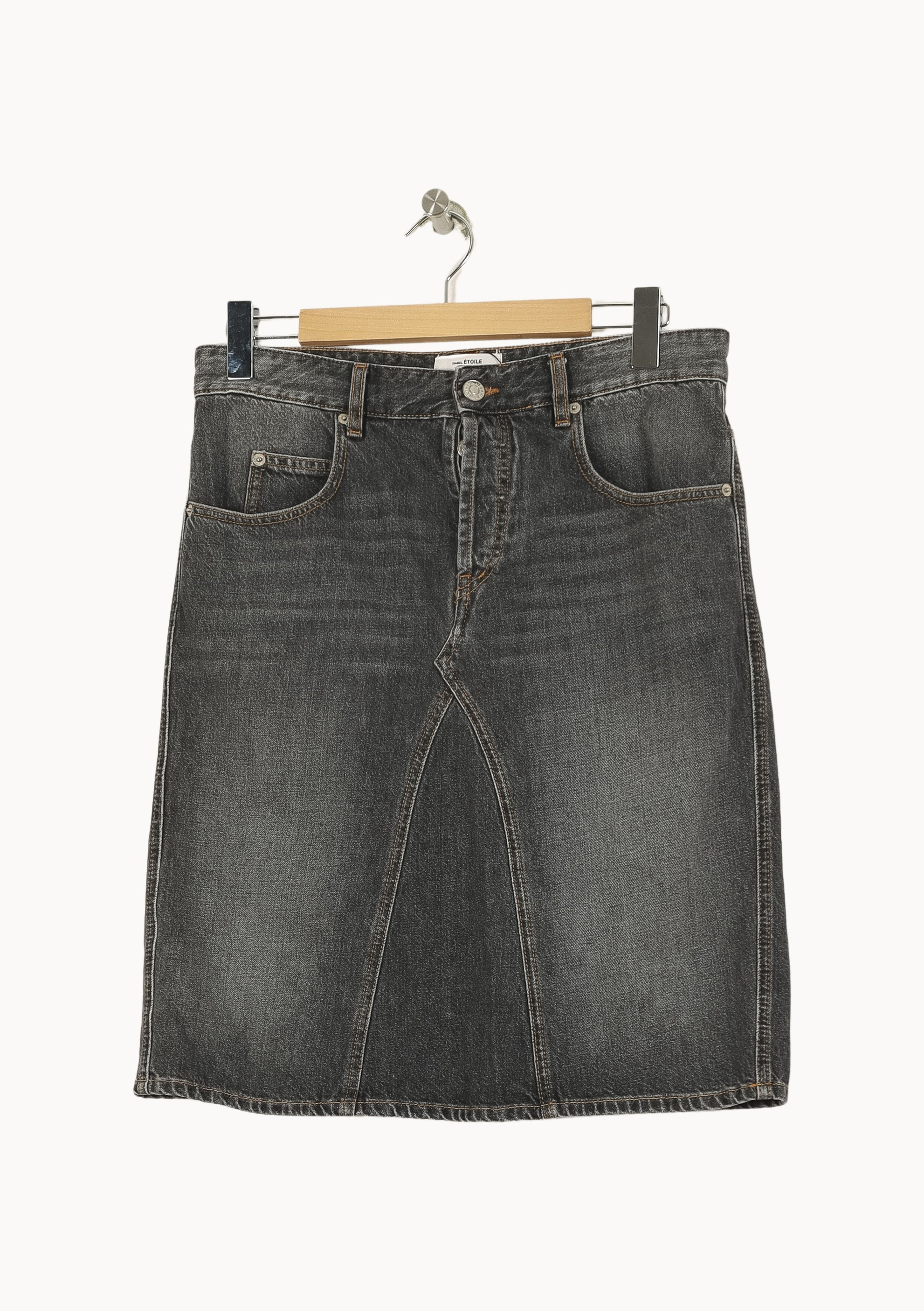 Short & midi skirt ISABEL MARANT ÉTOILE - SECONDE MAIN Grey