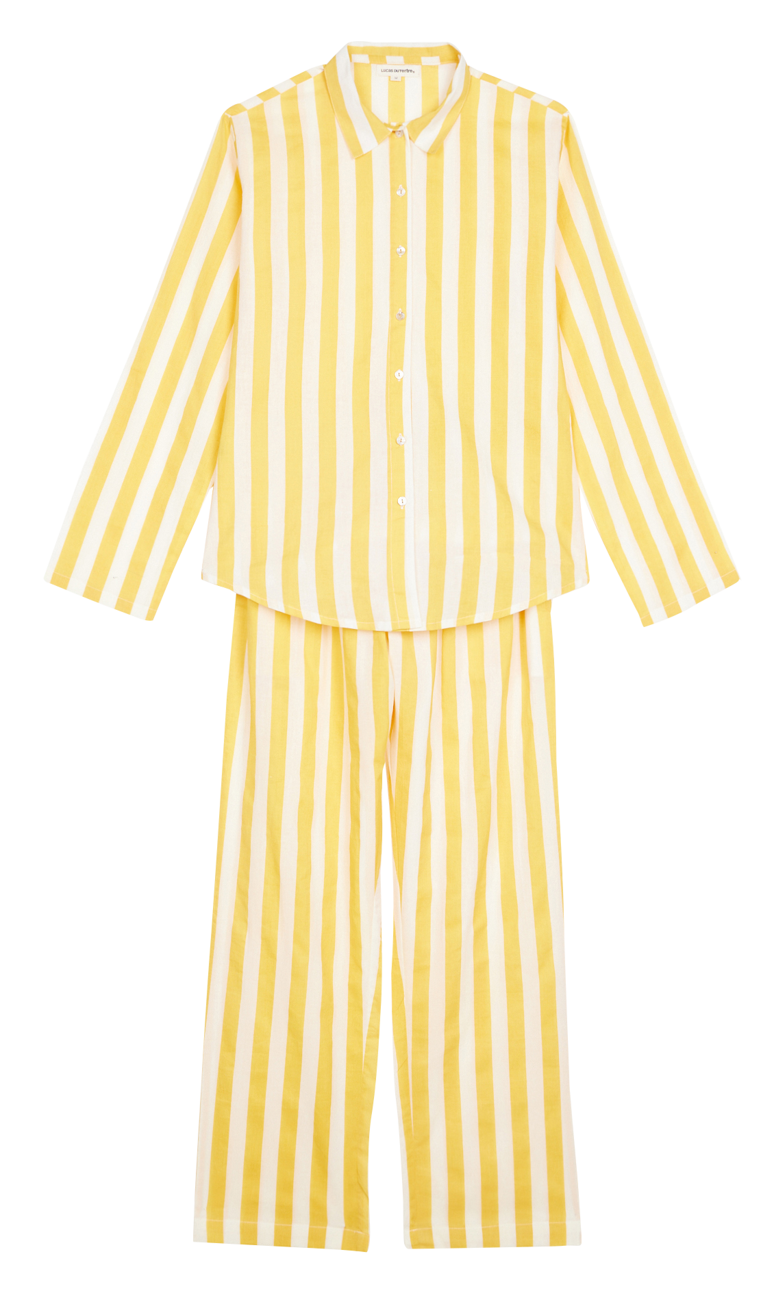 Pyjama imprimé en coton  LUCAS DU TERTRE White