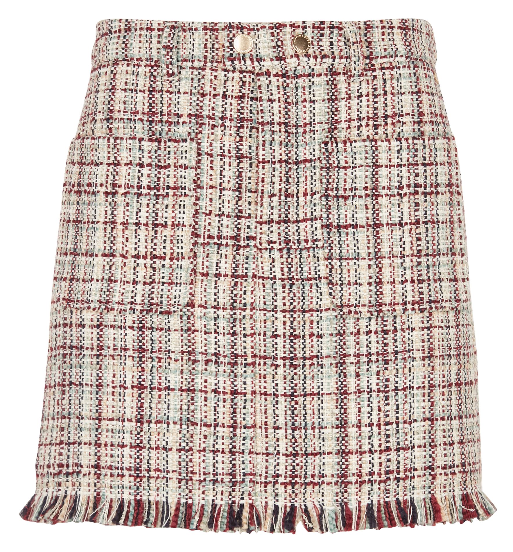 Jupe courte texturée  SCOTCH AND SODA Beige