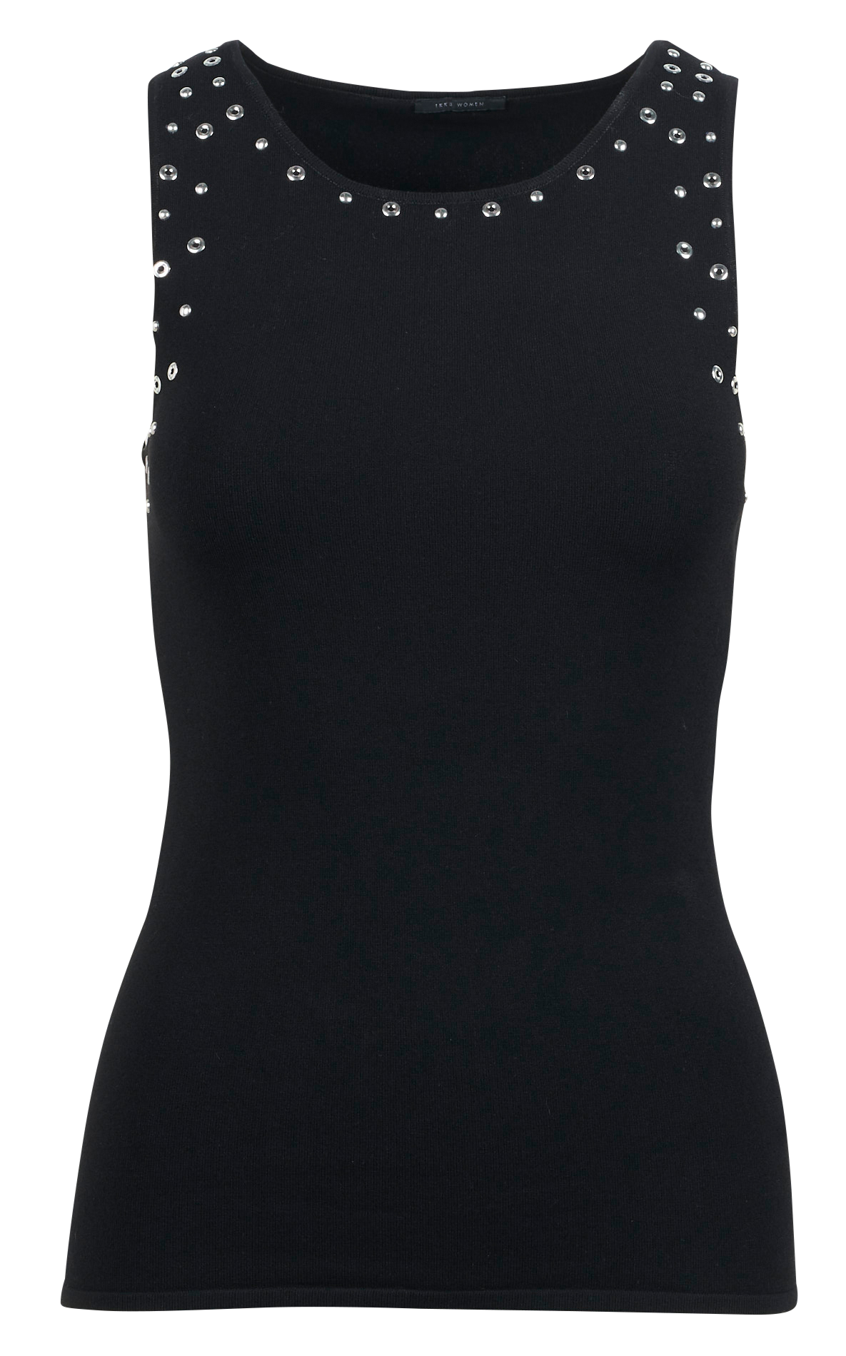 Round-neck knit top IKKS Black