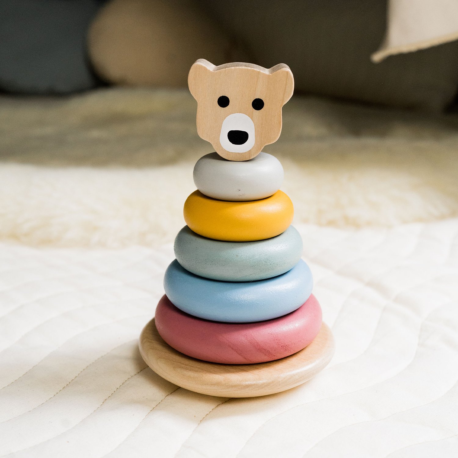 Bear stacking tower KINDSGUT Multicolored