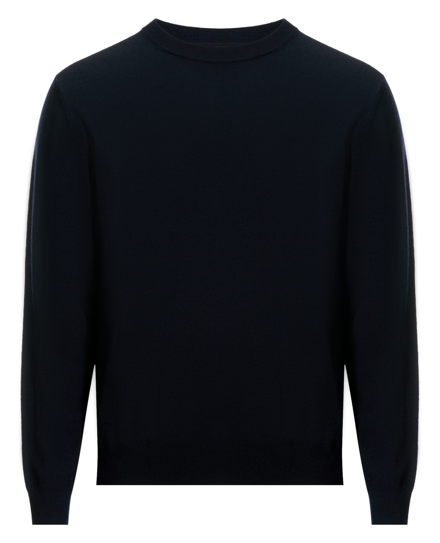 Rundhalspullover aus Wolle SAISON 1865 Blau