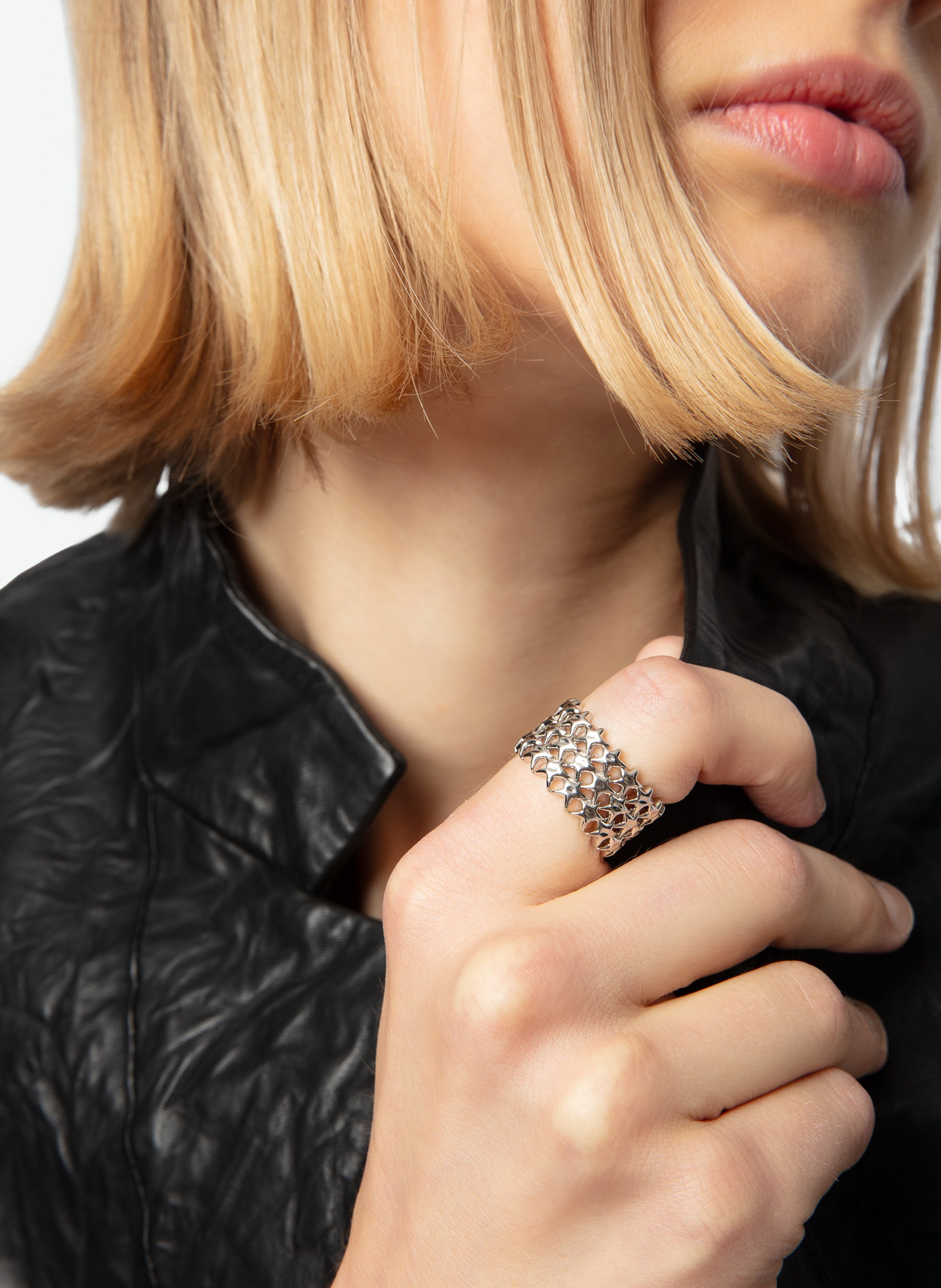 Bague en laiton ZADIG&VOLTAIRE Gris