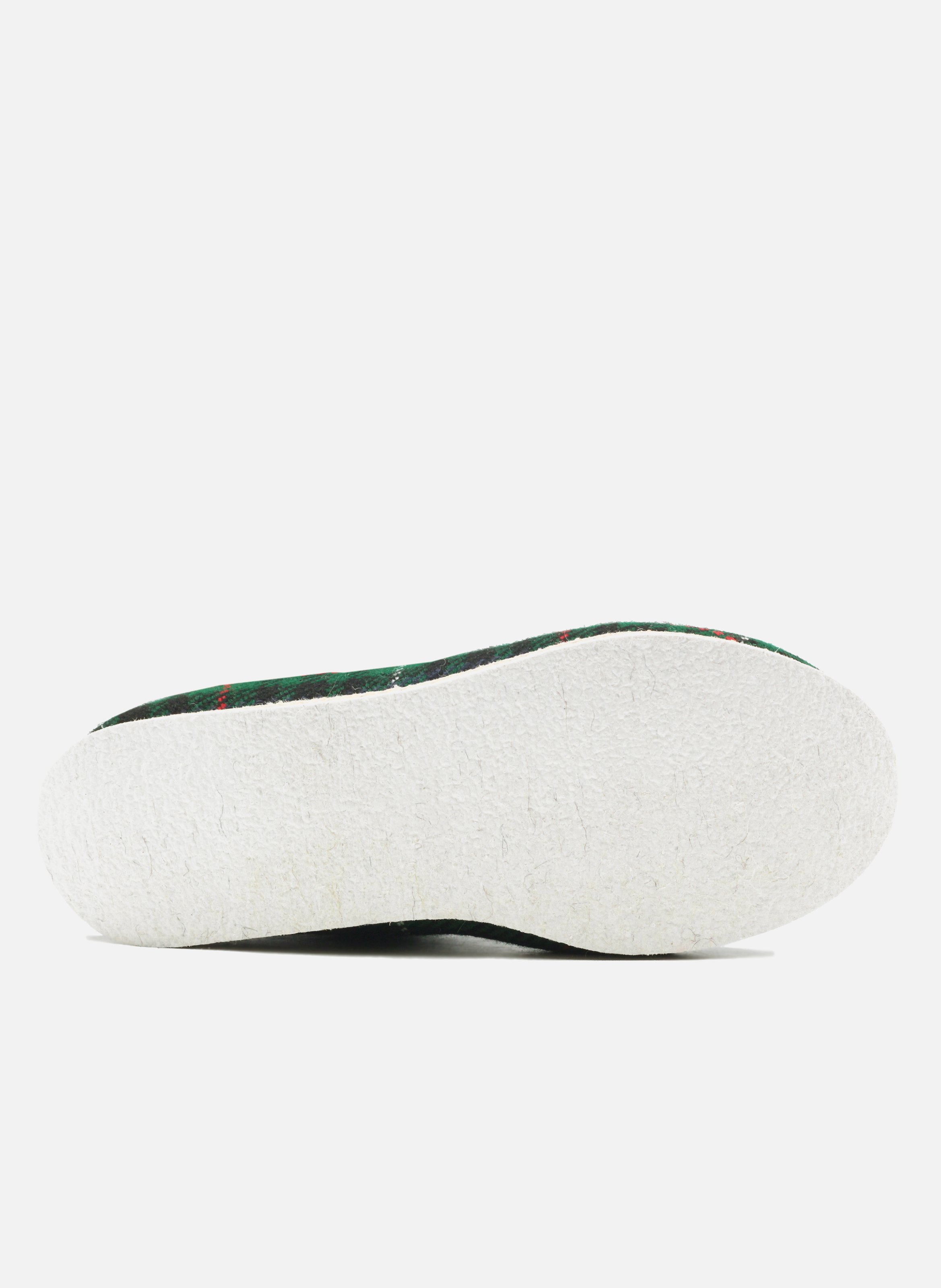 Fabric Charentaise slippers JULES & JENN Green