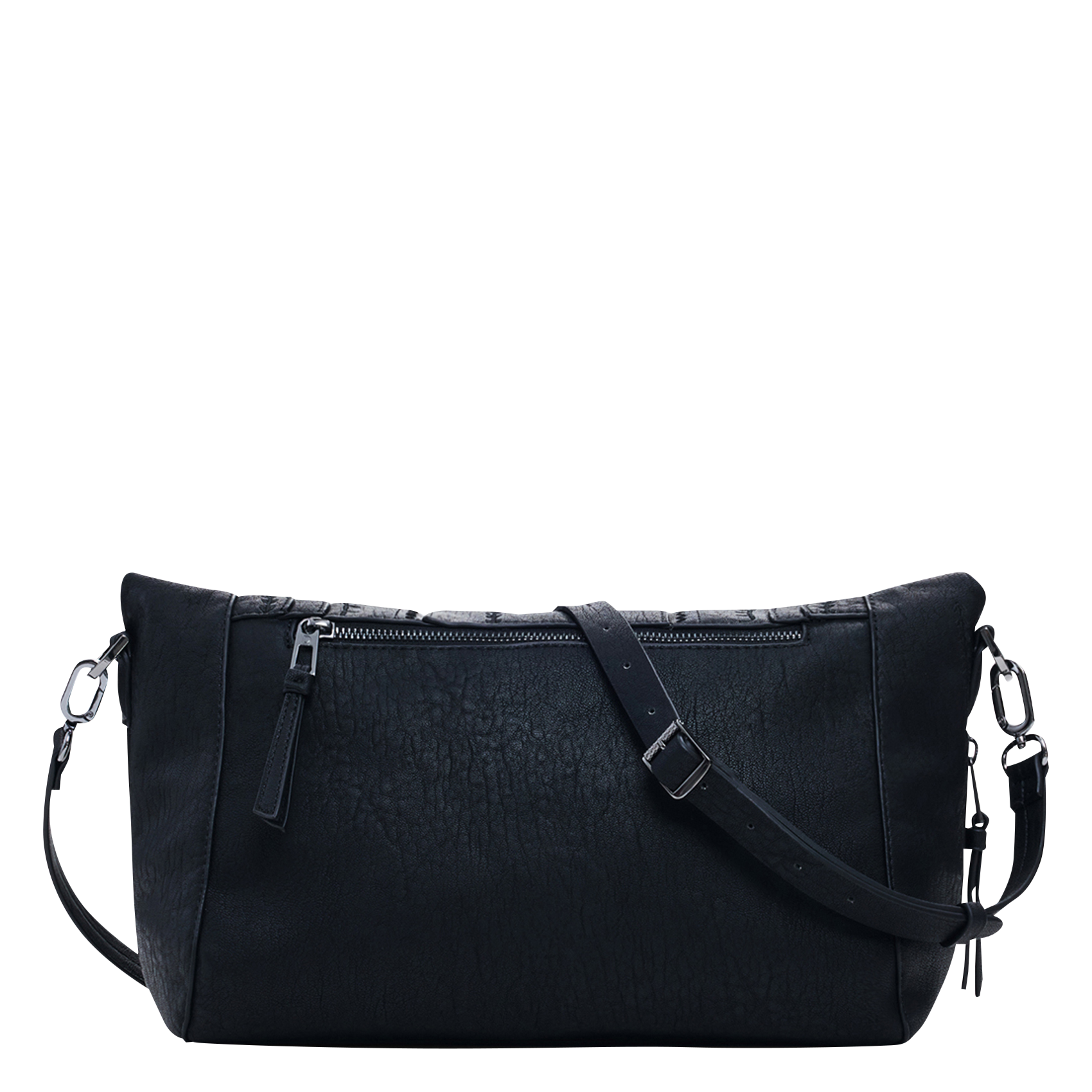 Sac bandoulière à détails cloutés DESIGUAL Noir