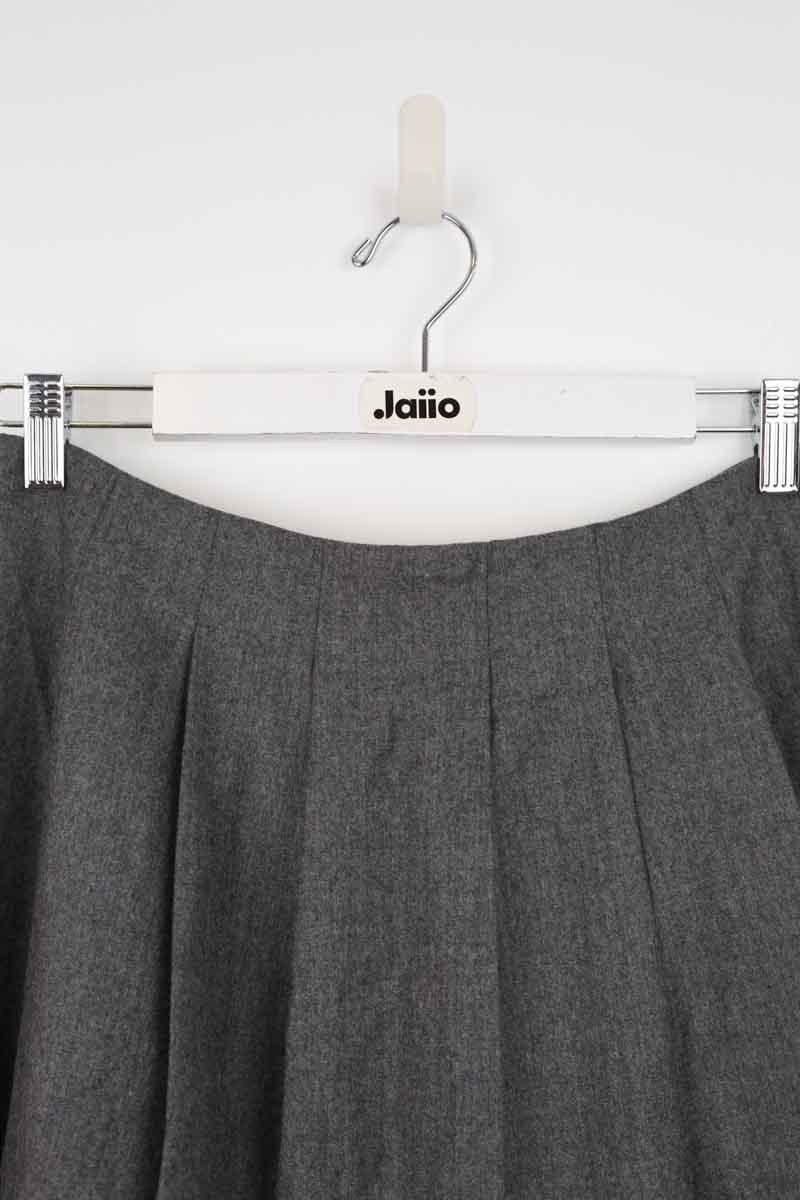 Wool skirt MAISON KITSUNÉ - Seconde main Grey