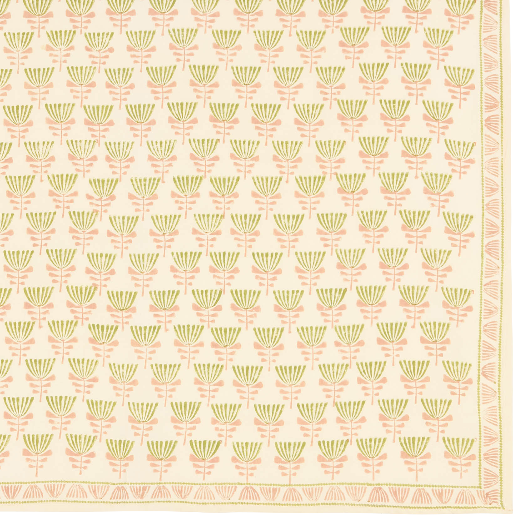 Foulard en coton APACHES COLLECTIONS Beige