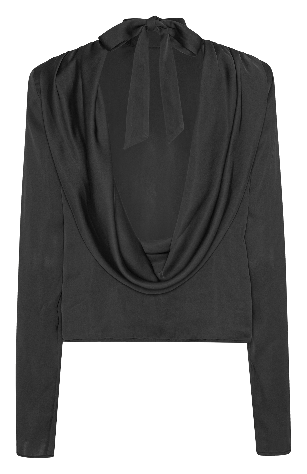 Top col rond  ROTATE Noir