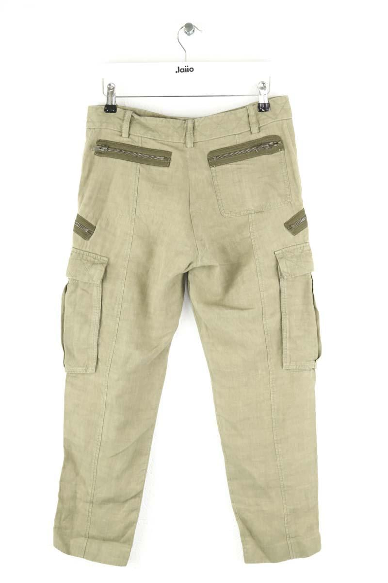 Linen pants JOSEPH - Seconde Main Khaki