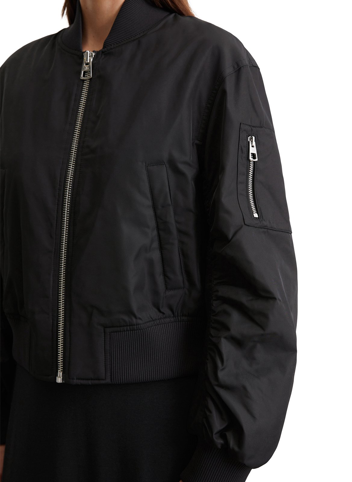 Cazadora con cuello teddy MARC O'POLO Negro