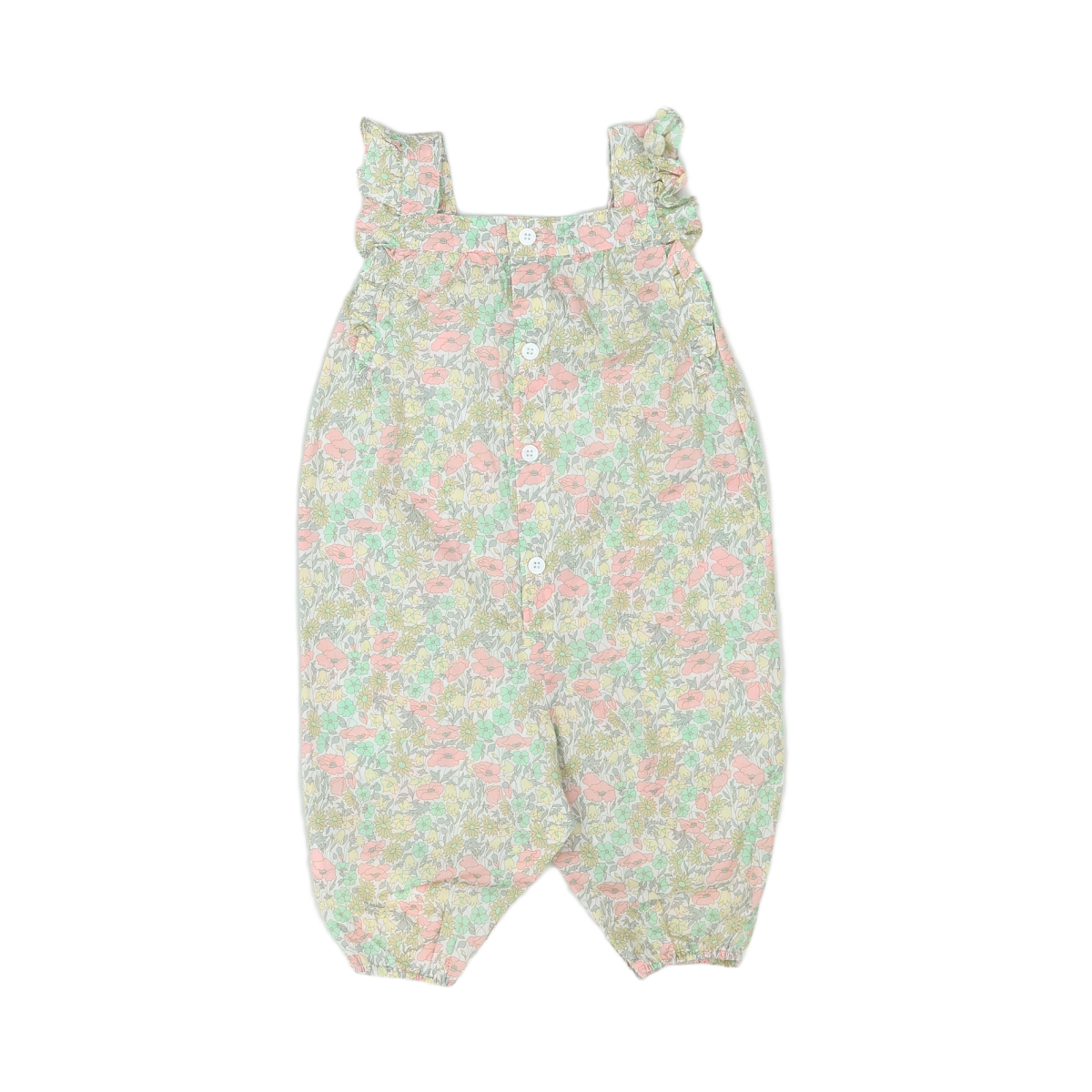 Green baby jumpsuit - 18 months BONTON - Seconde Main Green