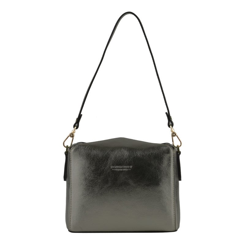 Sac porté épaule - synthetic et cuir POURCHET Gris