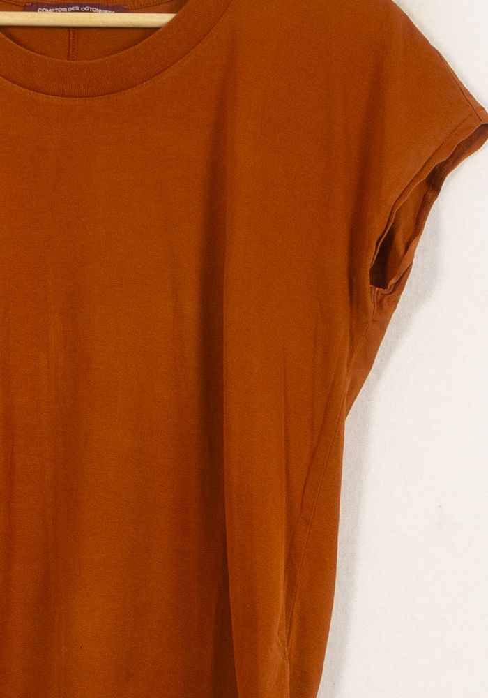 Tommy Badge T-shirt COMPTOIR DES COTONNIERS - Seconde main Brown