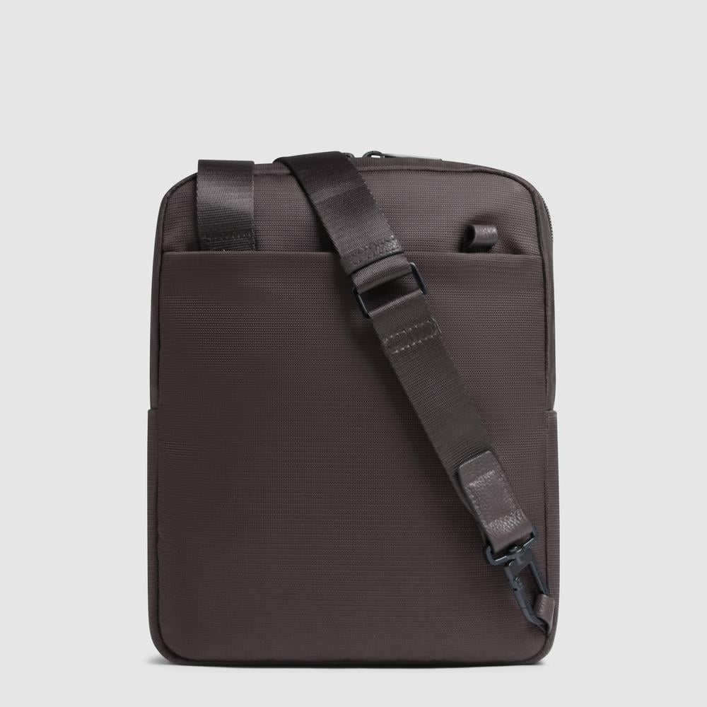 Crossbody Clutch for iPad® PIQUADRO Brown