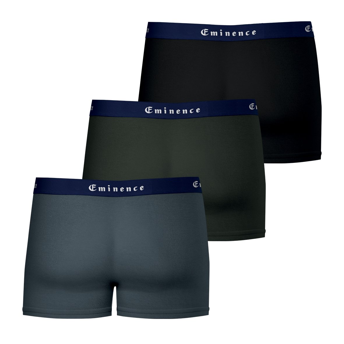 Set of 3 boxers made in France EMINENCE Multicolored