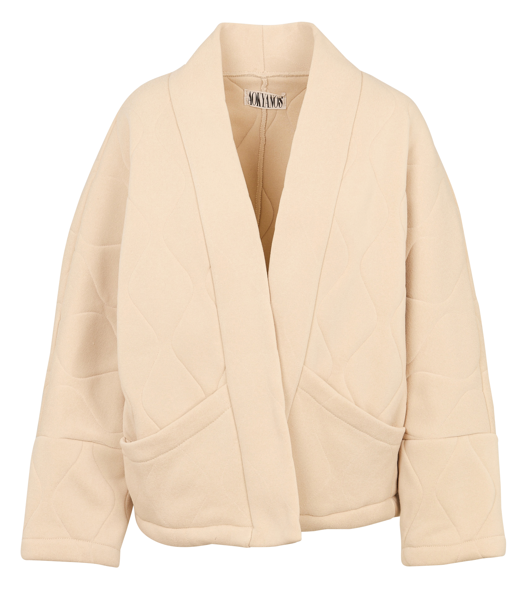 Schalkragenjacke AOKYANOS Beige