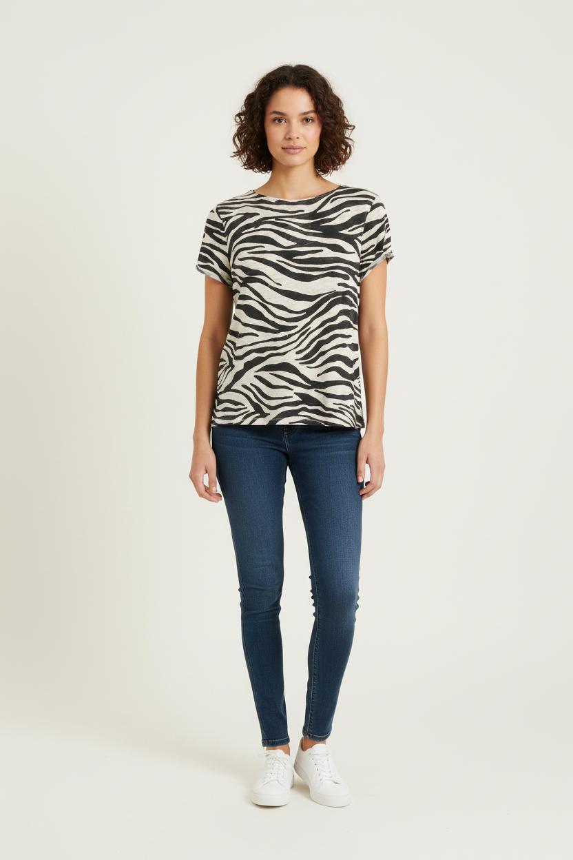 Tommy Badge T-shirt SEZANE - Seconde main Multicolored