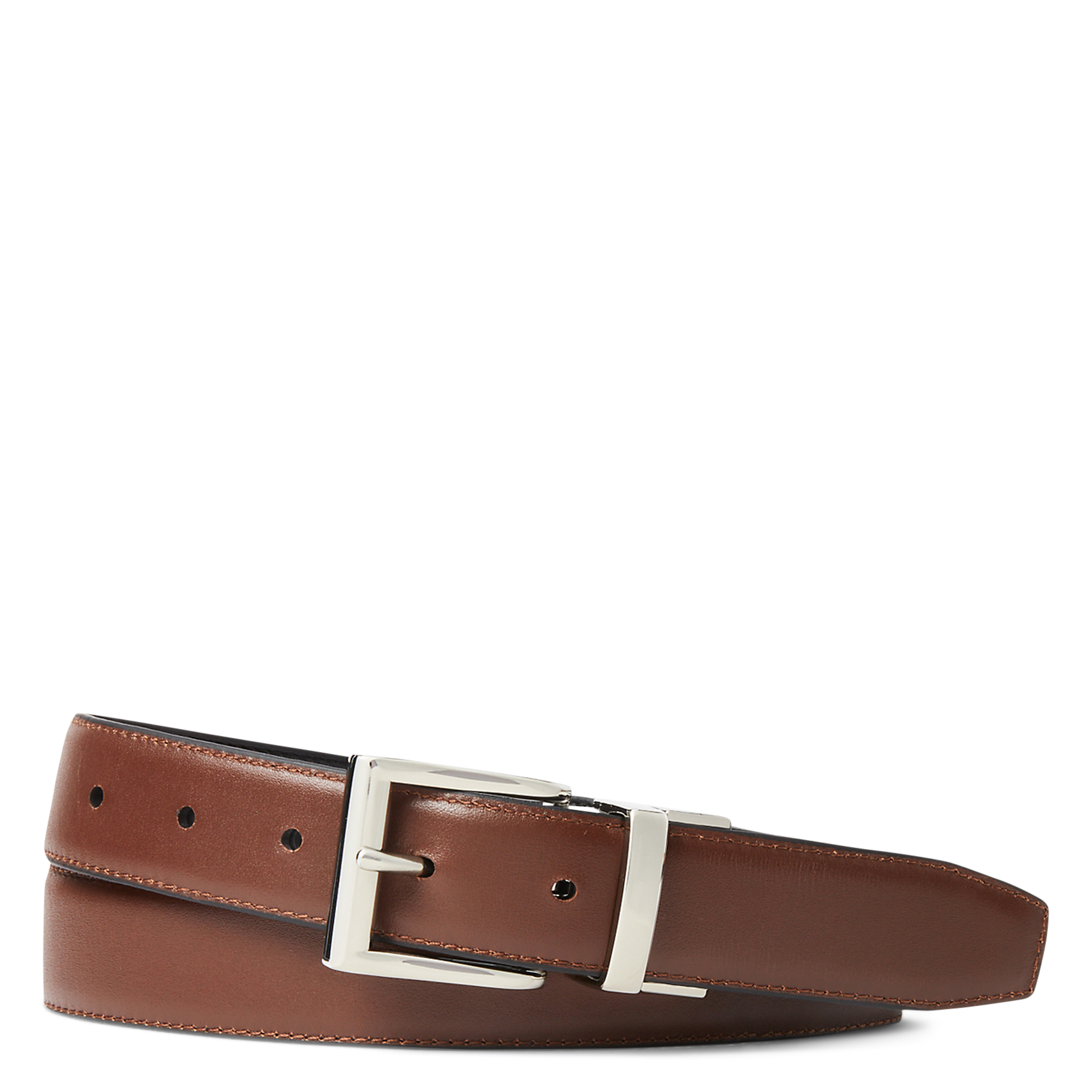 Leren ceintuur met gesp POLO RALPH LAUREN Zwart