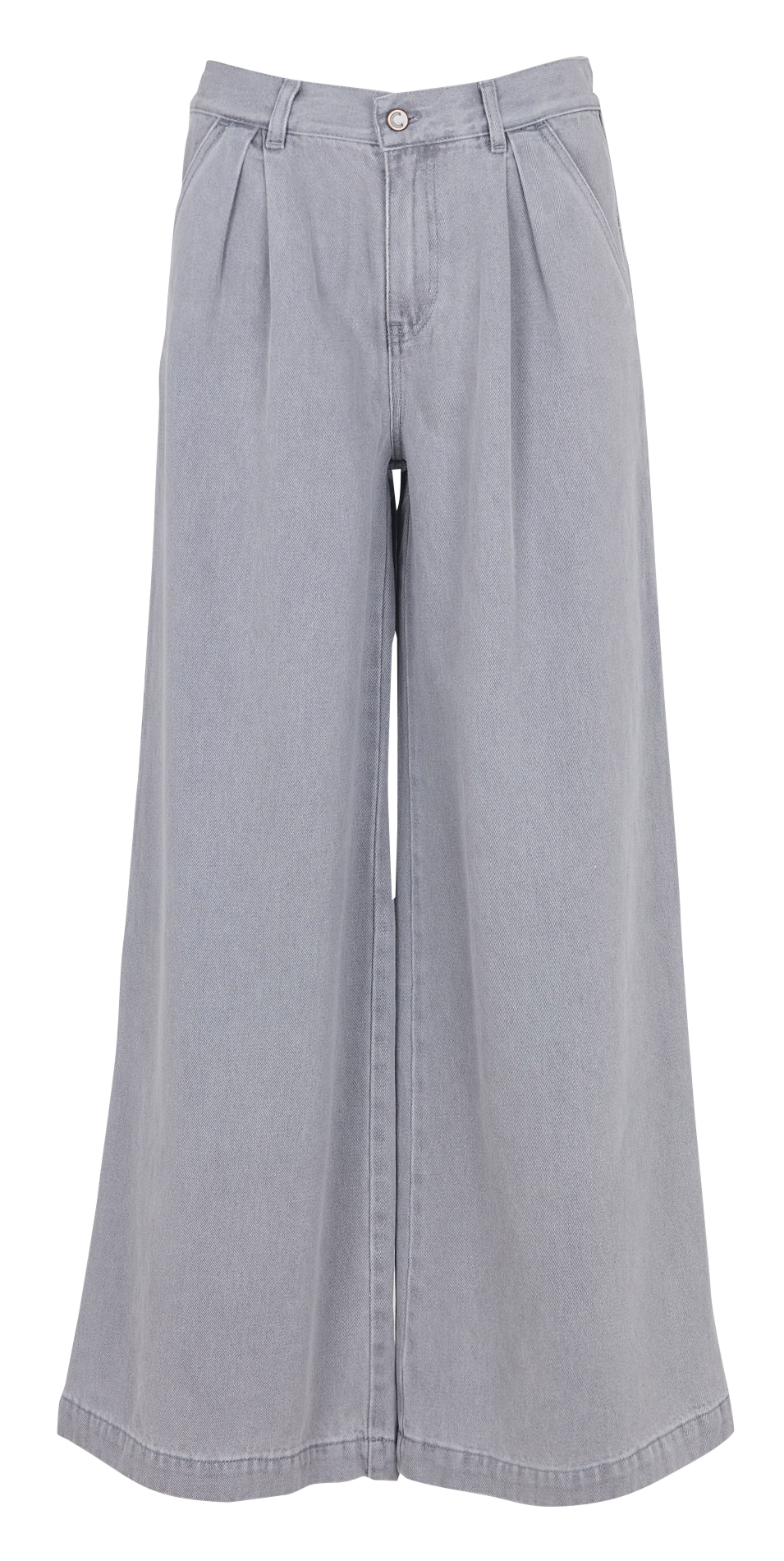 Hoch sitzende weite Jeans aus Lyocell und Baumwolle COTELAC Schwarz