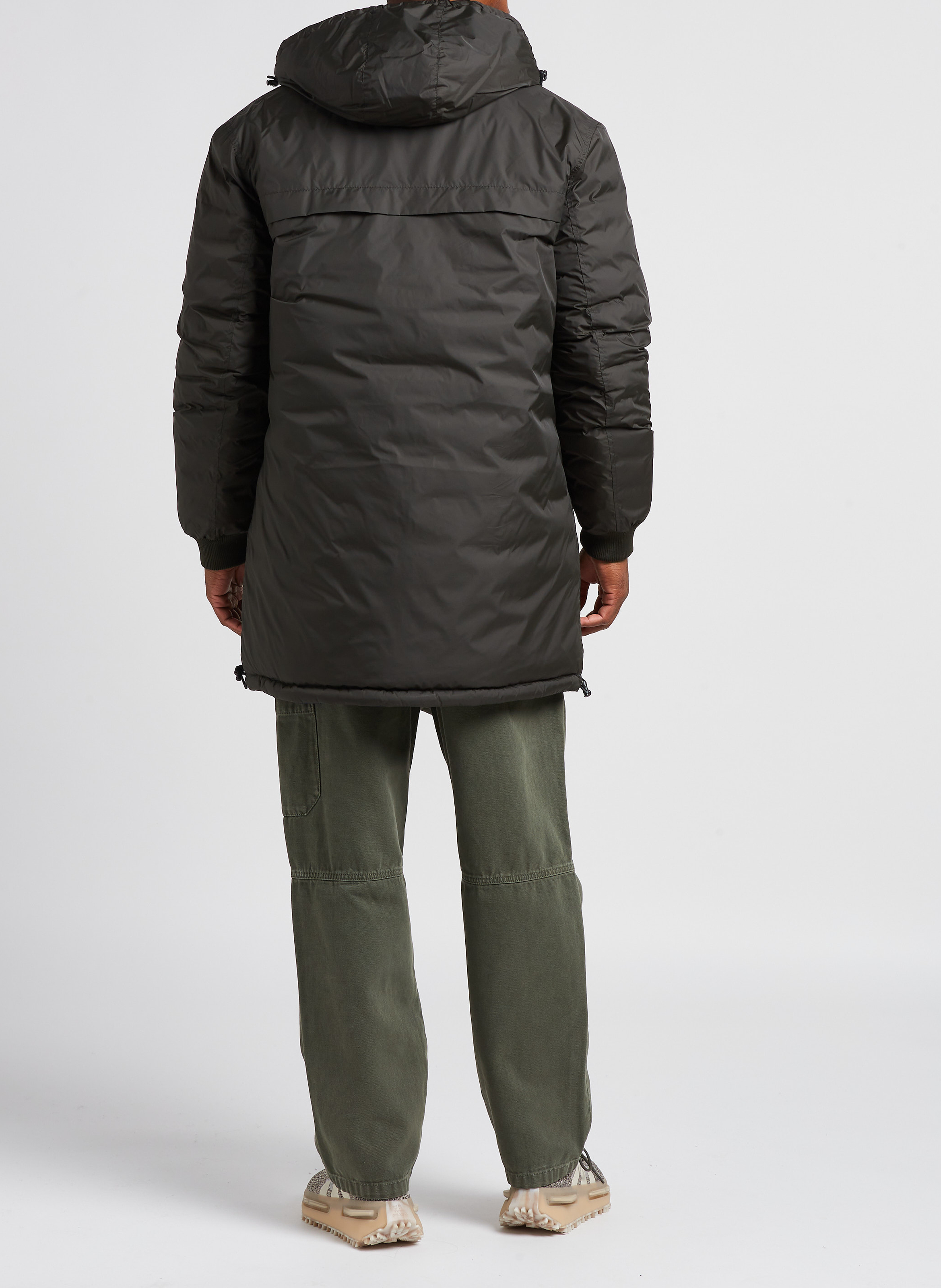 Reversible hooded down jacket SCHOTT Multicolored