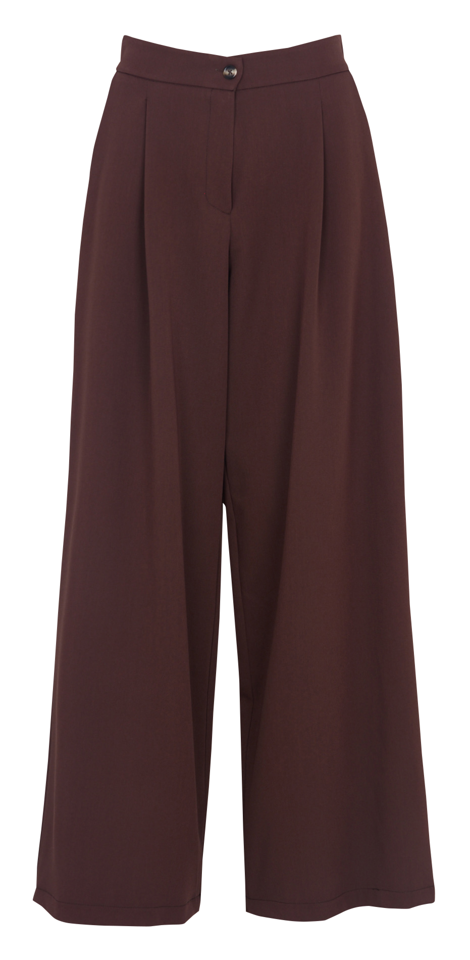 Pantalon large  PLEASE Marron