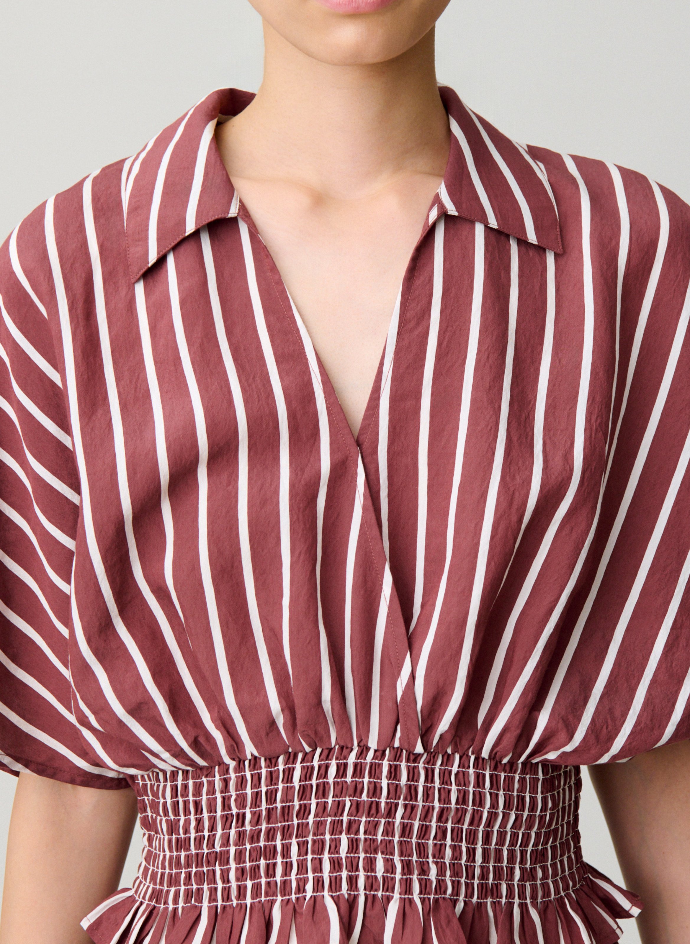 Gestreepte crop top CLAUDIE PIERLOT Veelkleurig