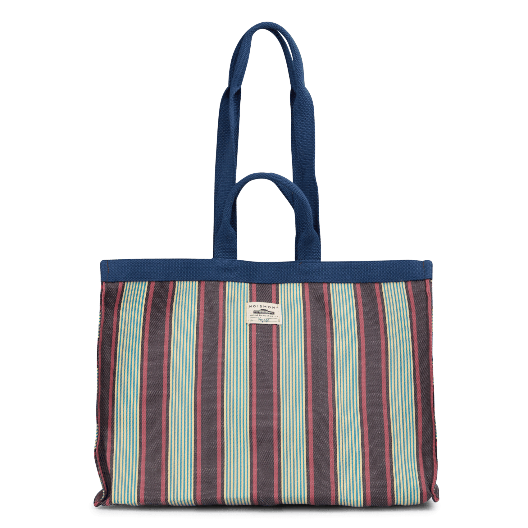 Gestreepte shopper MOISMONT Veelkleurig