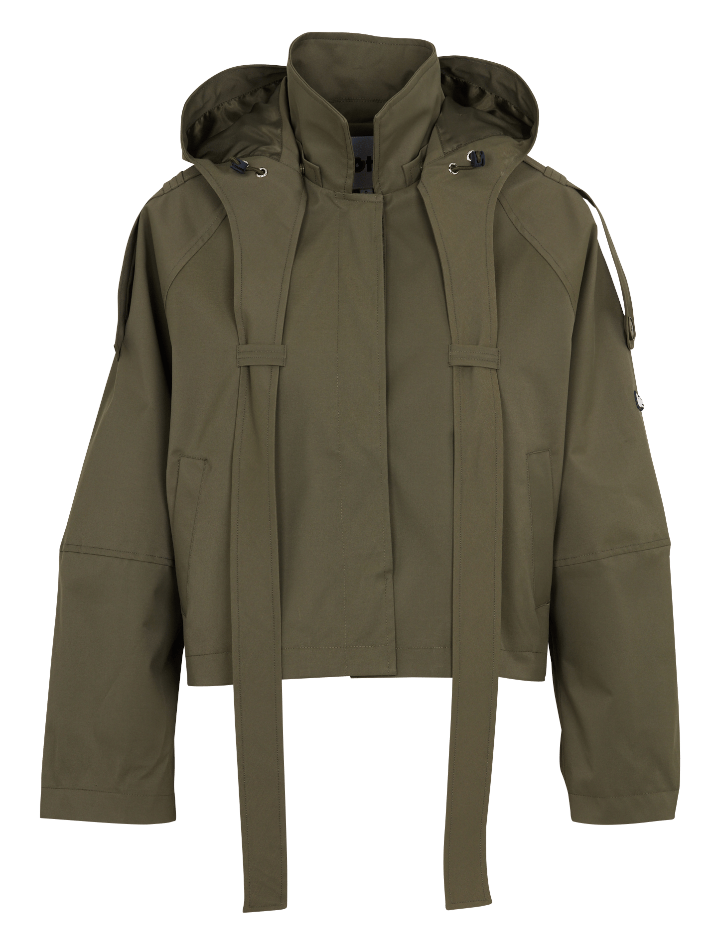 Loose-fit jacket with hood FLOTTE