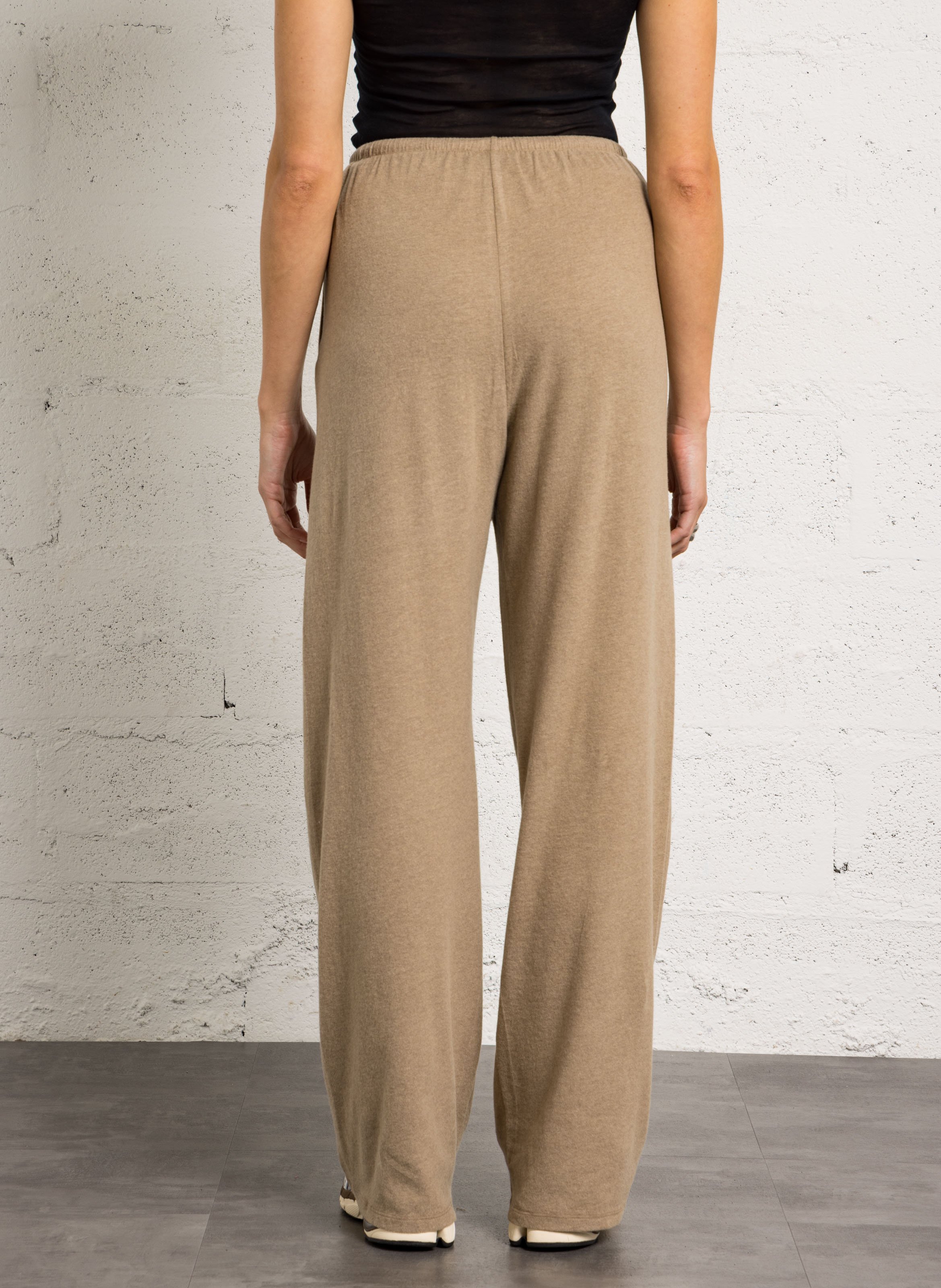 Jogging en coton mélangé AMERICAN VINTAGE Marron