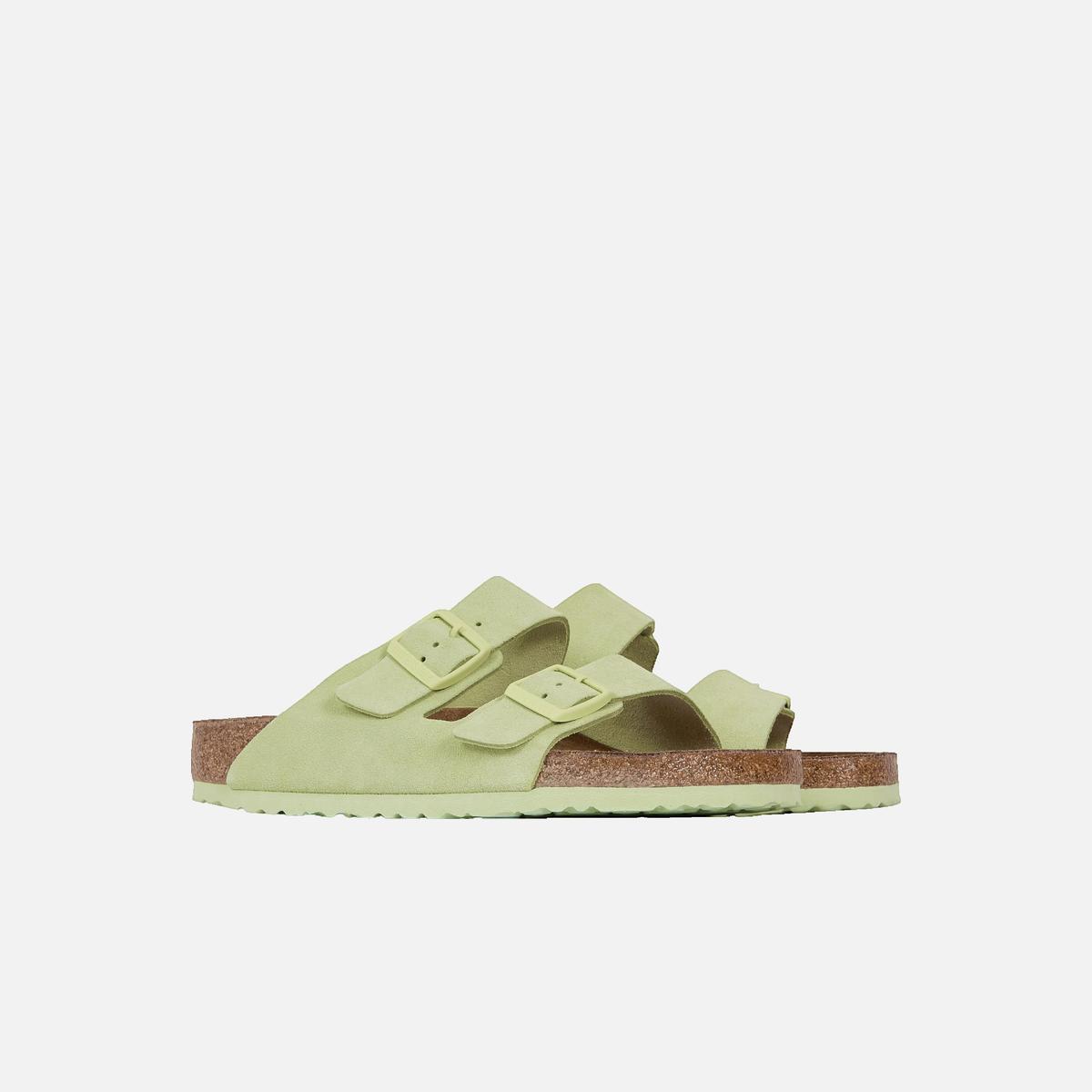 Arizona flat sandals BIRKENSTOCK Green