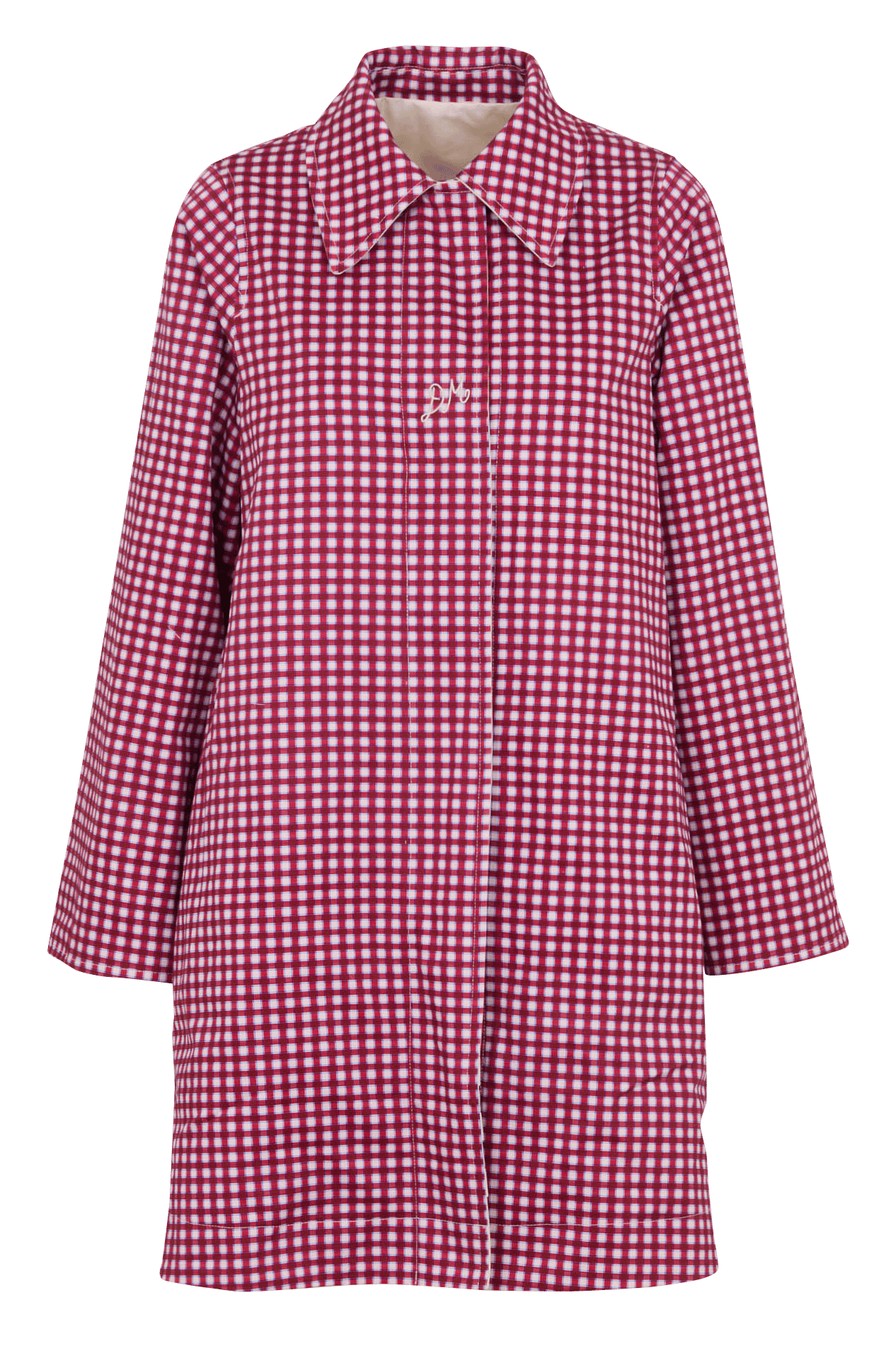 Trench évasé réversible  DAMSON MADDER Rouge