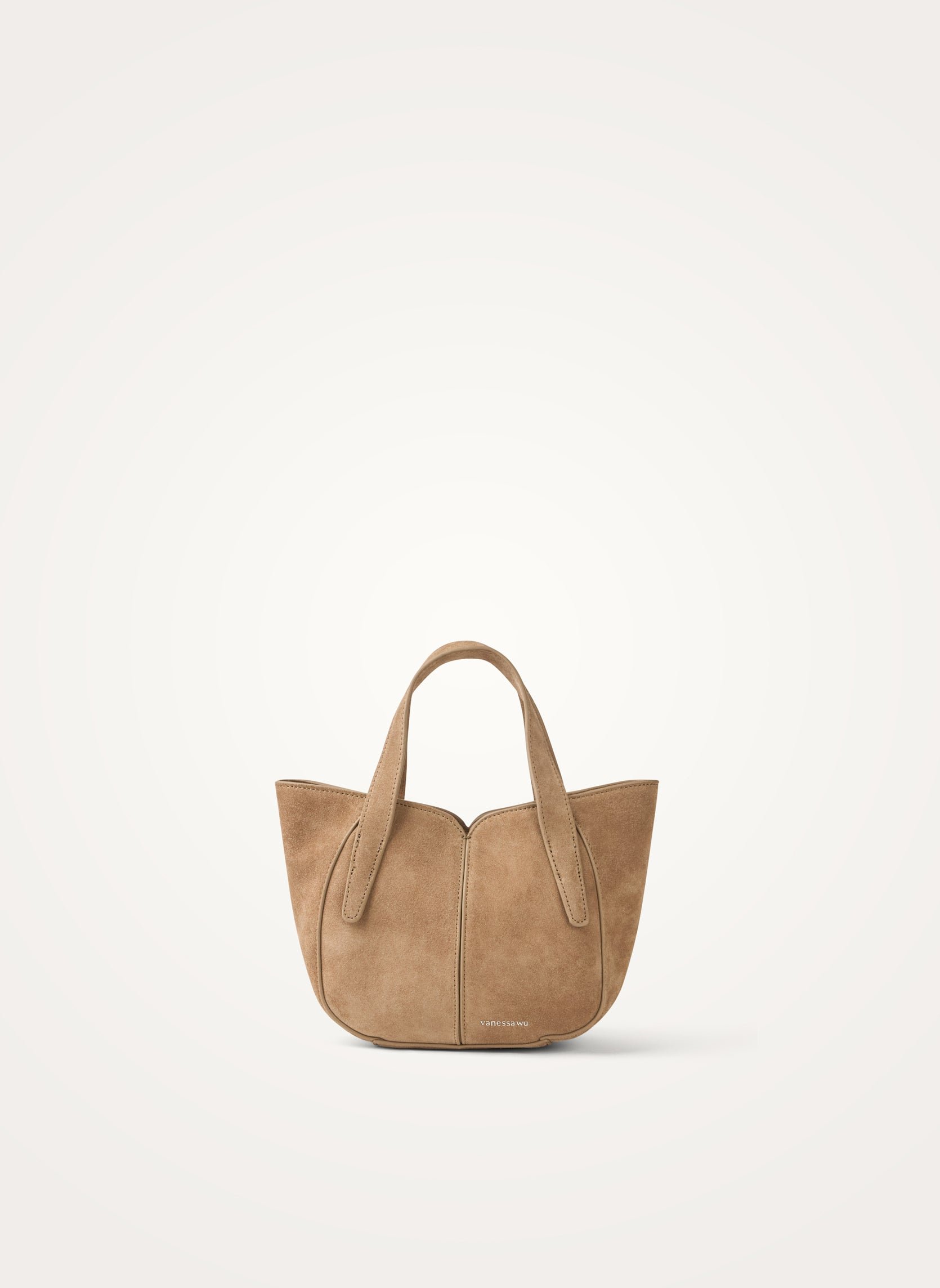 Handbag with handles and shoulder strap VANESSA WU Beige