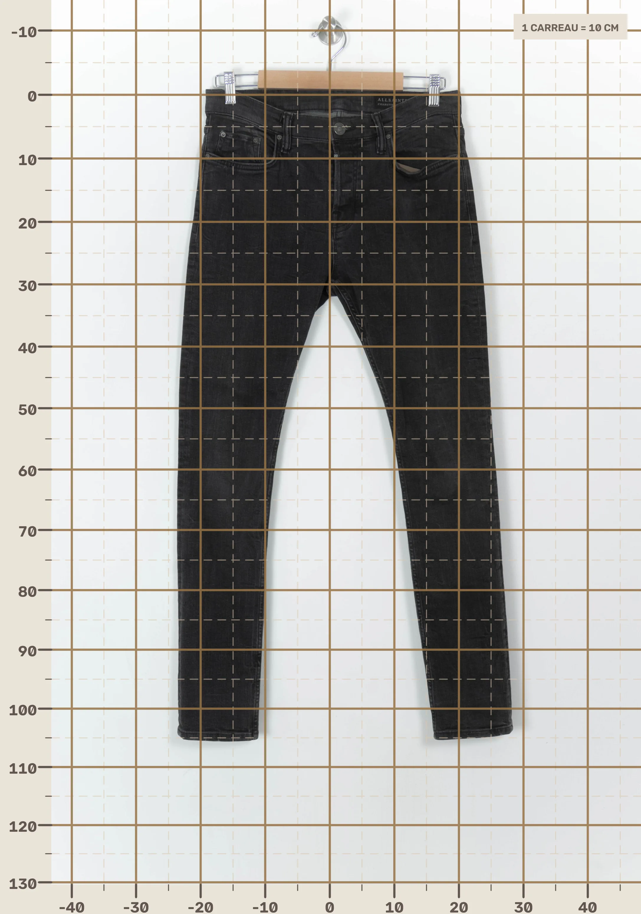 Jeans ALLSAINTS - Seconde main Black