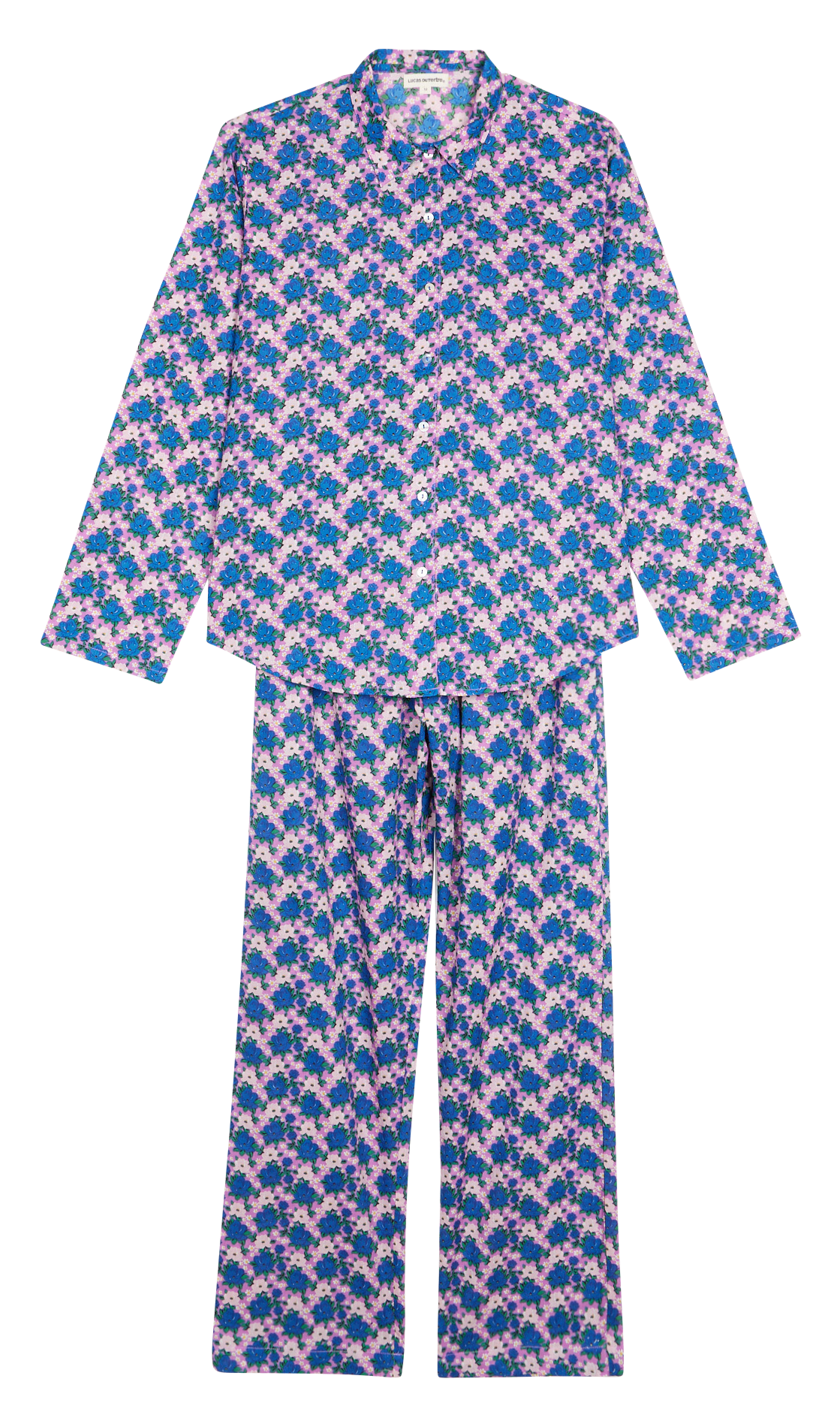 Pyjama imprimé en coton  LUCAS DU TERTRE