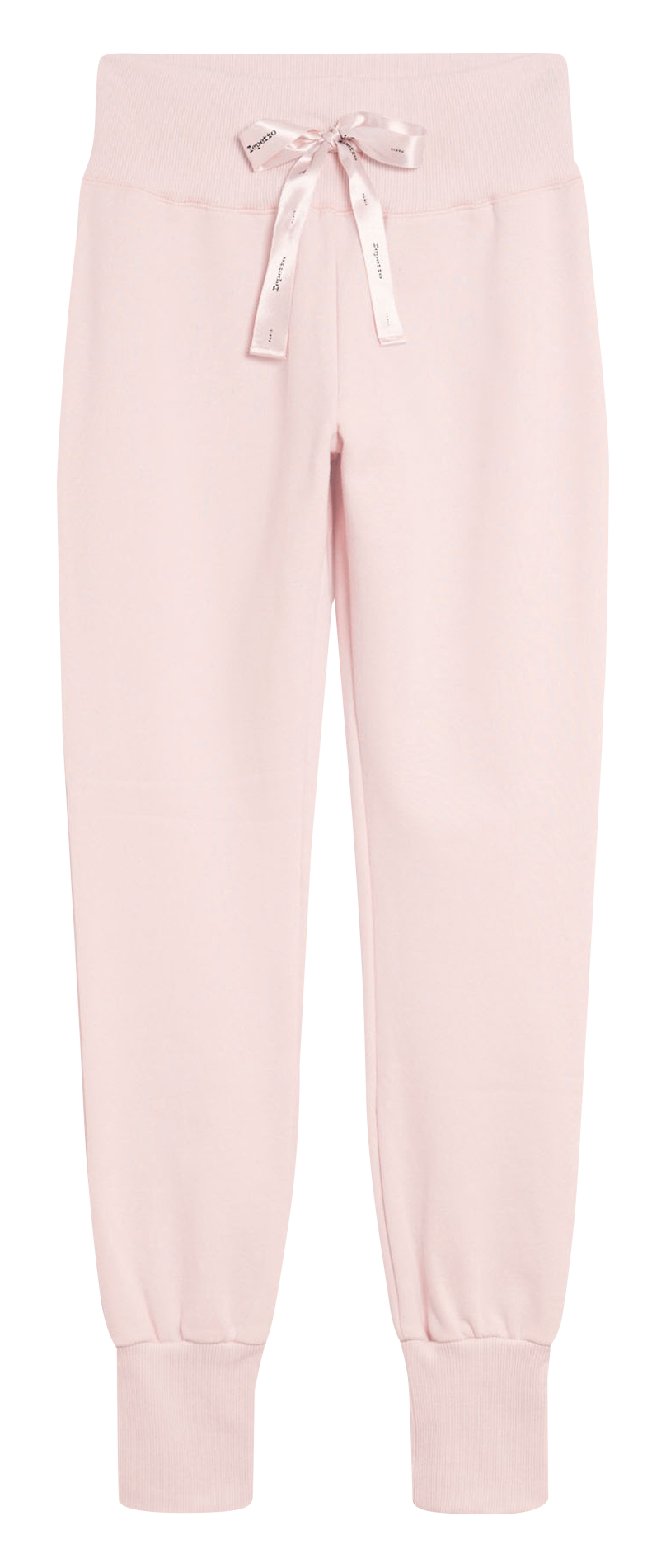 Slim-fit joggingbroek van sweatstof met hoge taille REPETTO Roze