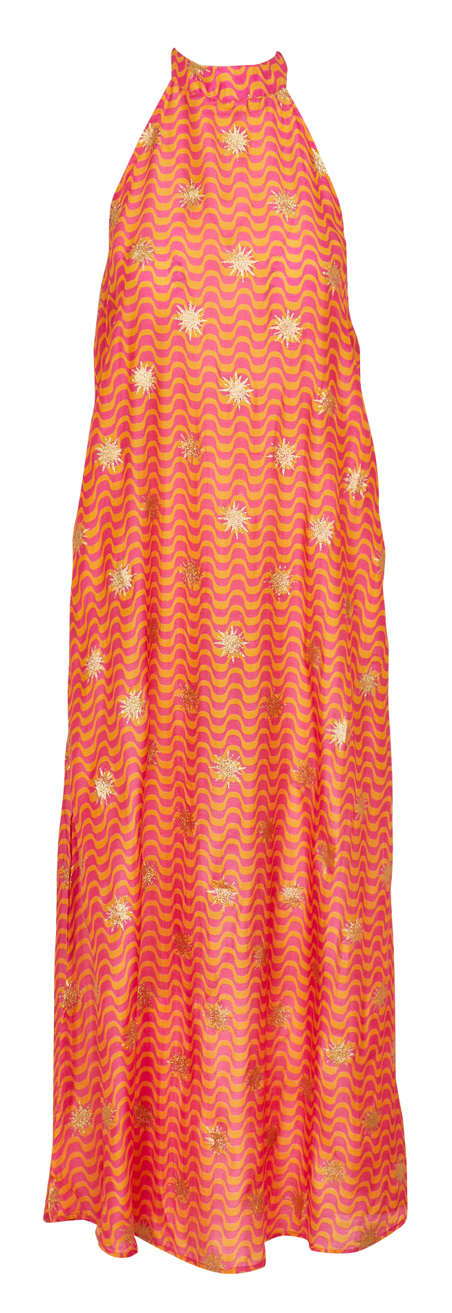 Robe longue dos nus imprimée  SUNDRESS Multicolore