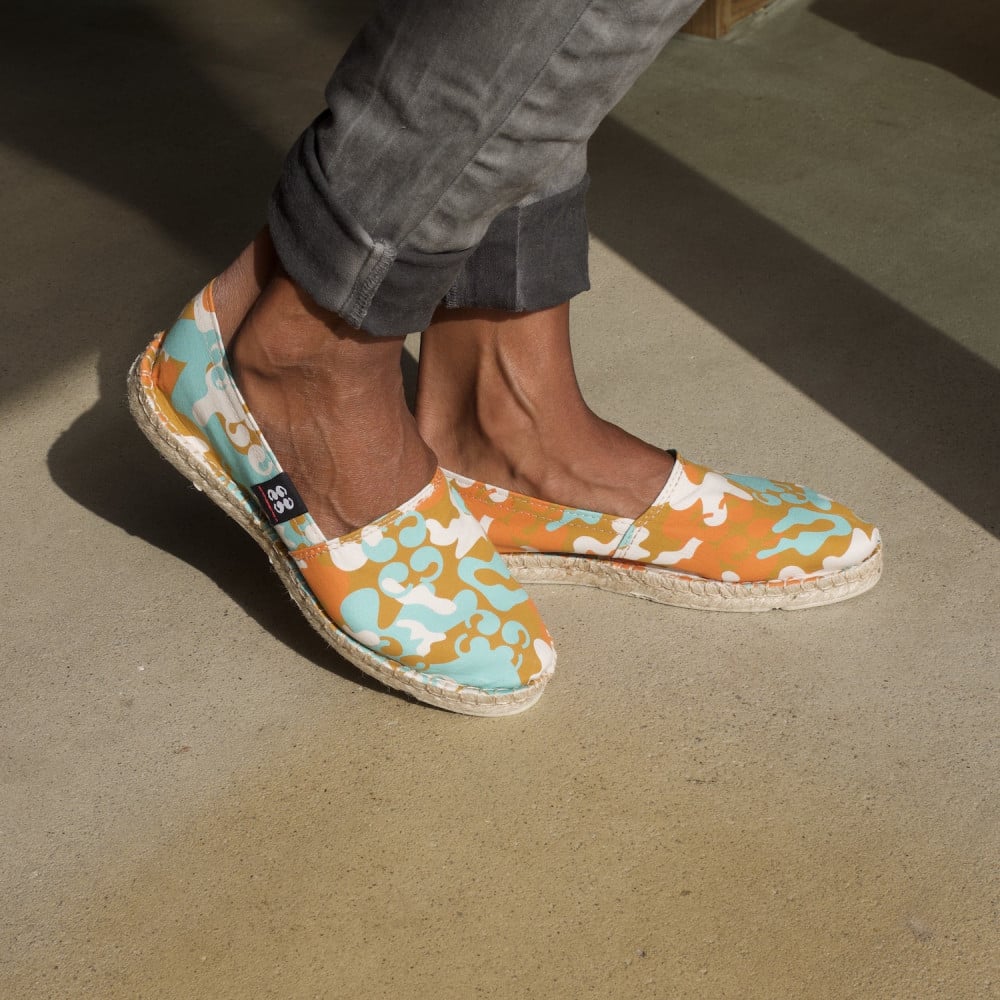 Printed espadrilles ART OF SOULE Orange