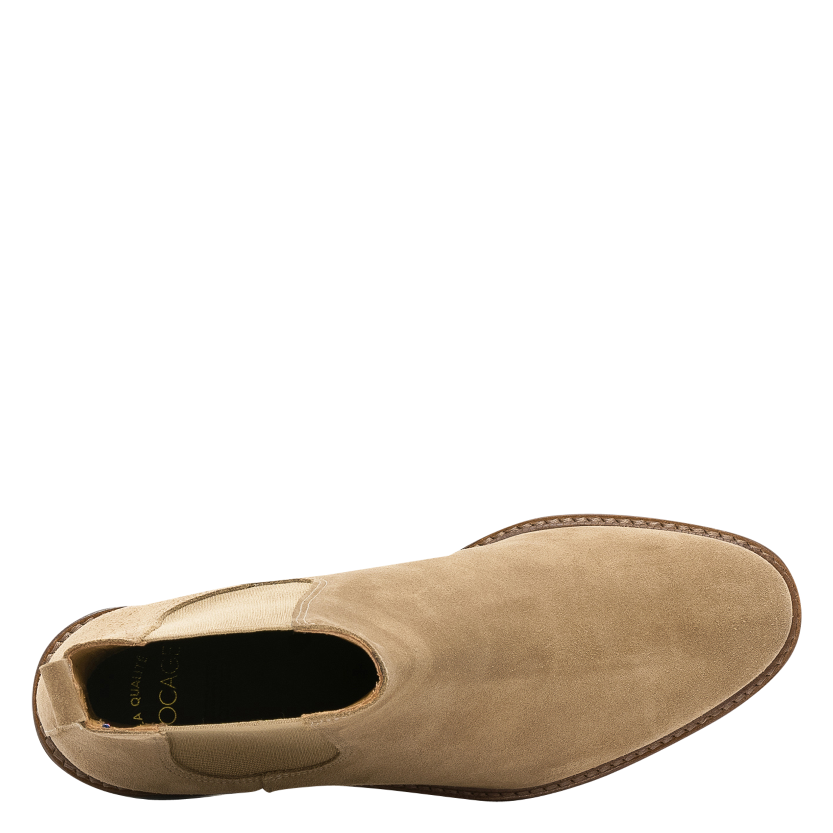 Soft leather boots BOCAGE Beige