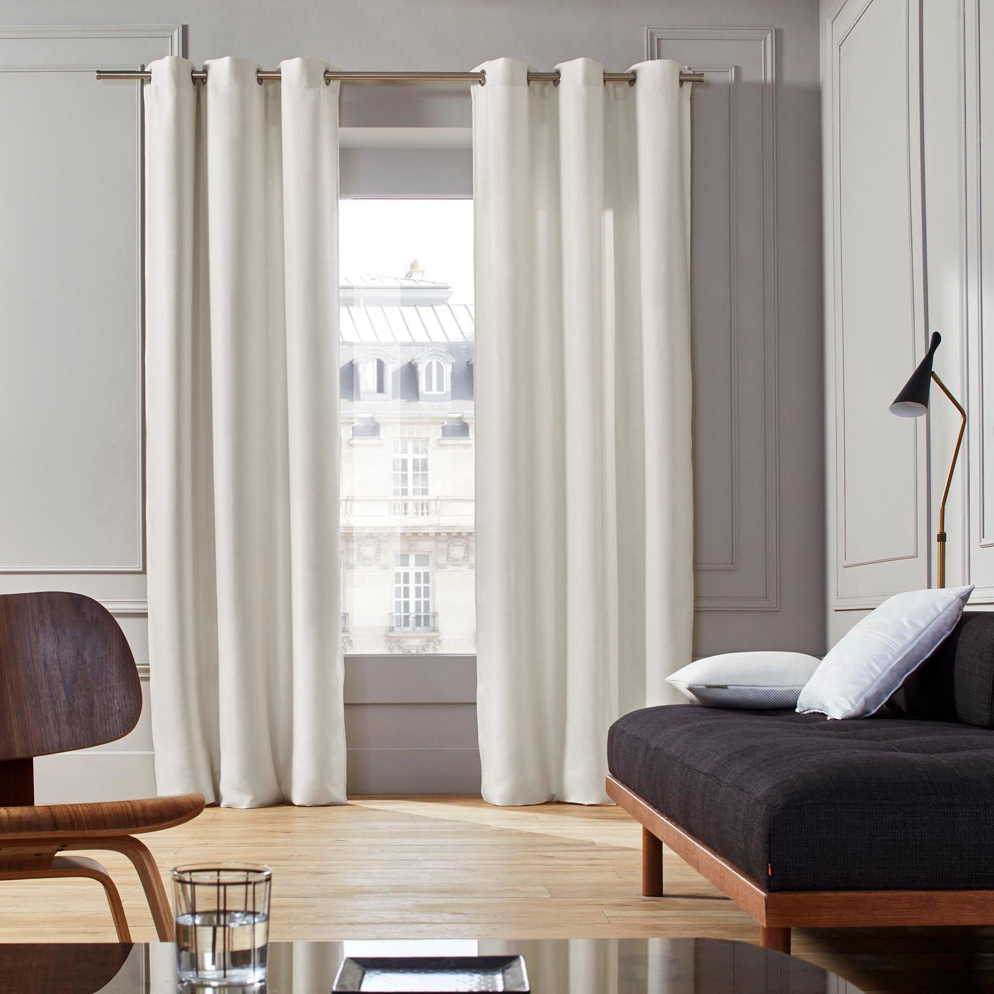 COCONUT - Curtain with eyelets MADURA