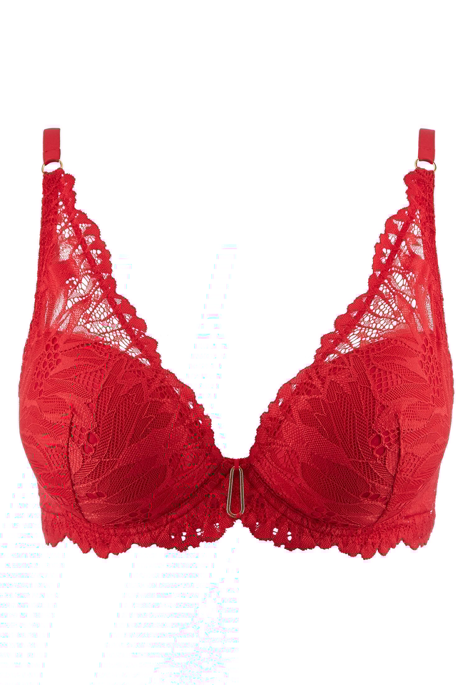 Plunge scarf AUBADE Red