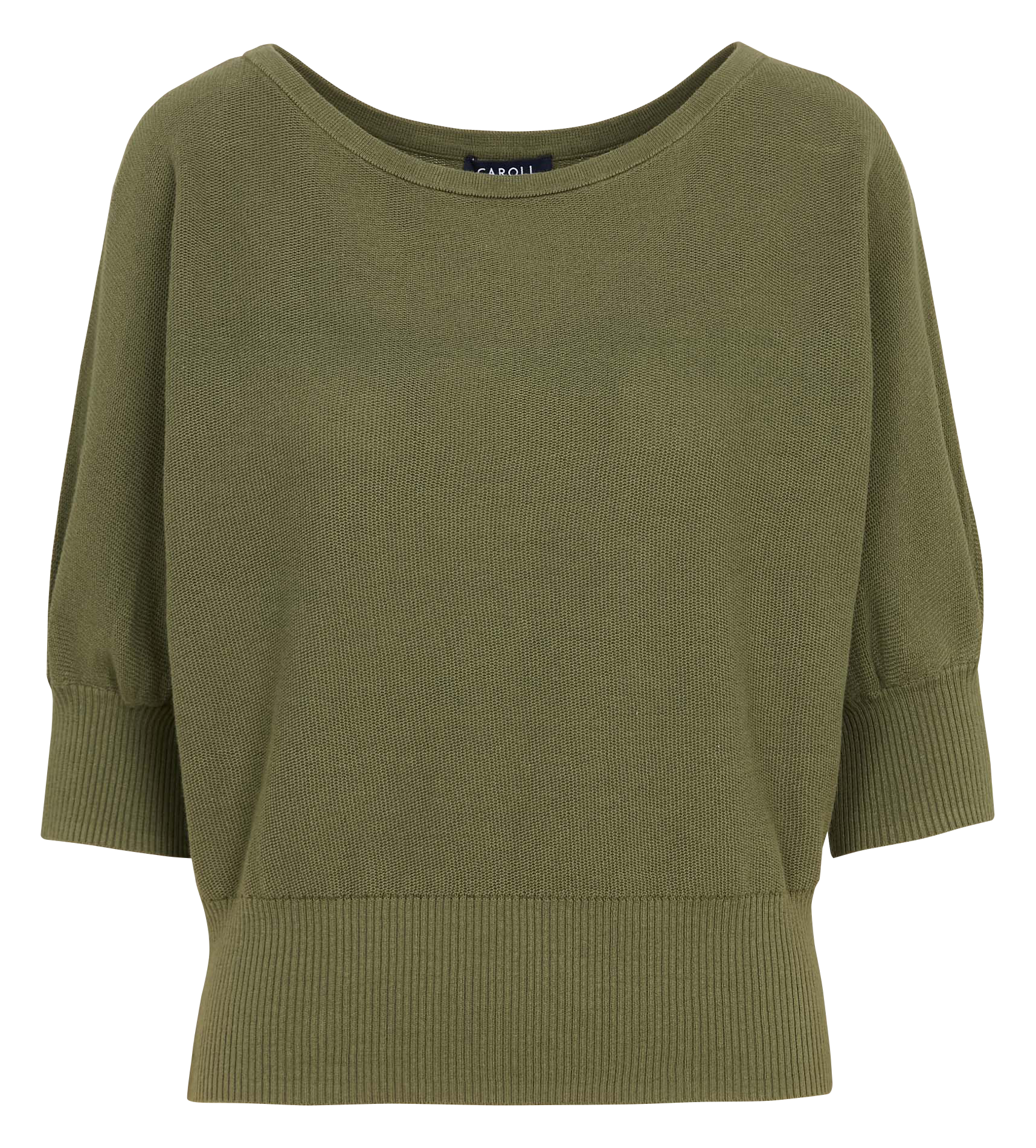 Oversize-Baumwollpullover mit U-Boot-Ausschnitt UK047-JOAN Beetle